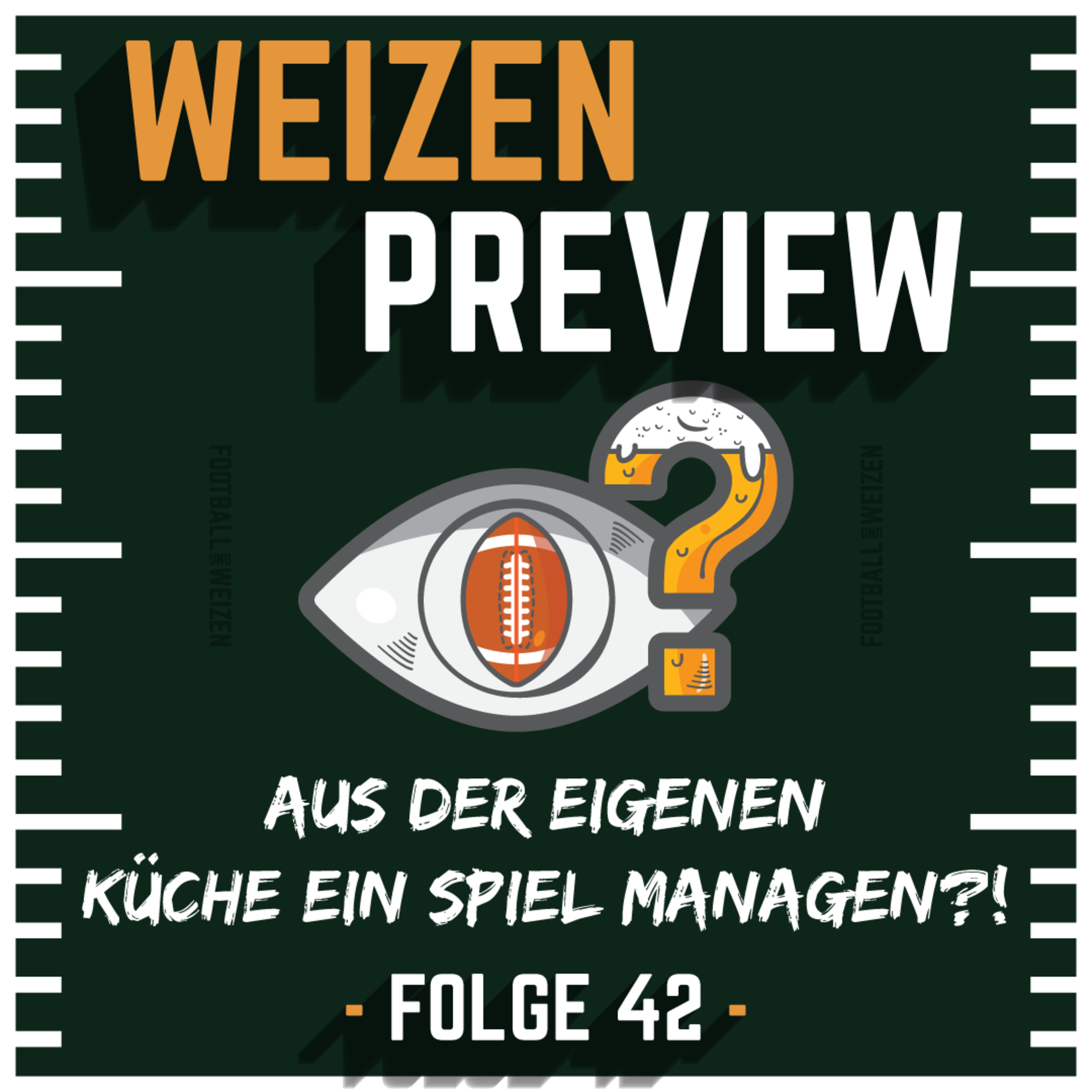 Aus der eigenen Küche ein Spiel managen?! | Weizenpreview Woche 13 | S3 E42 | NFL Football episode artwork
