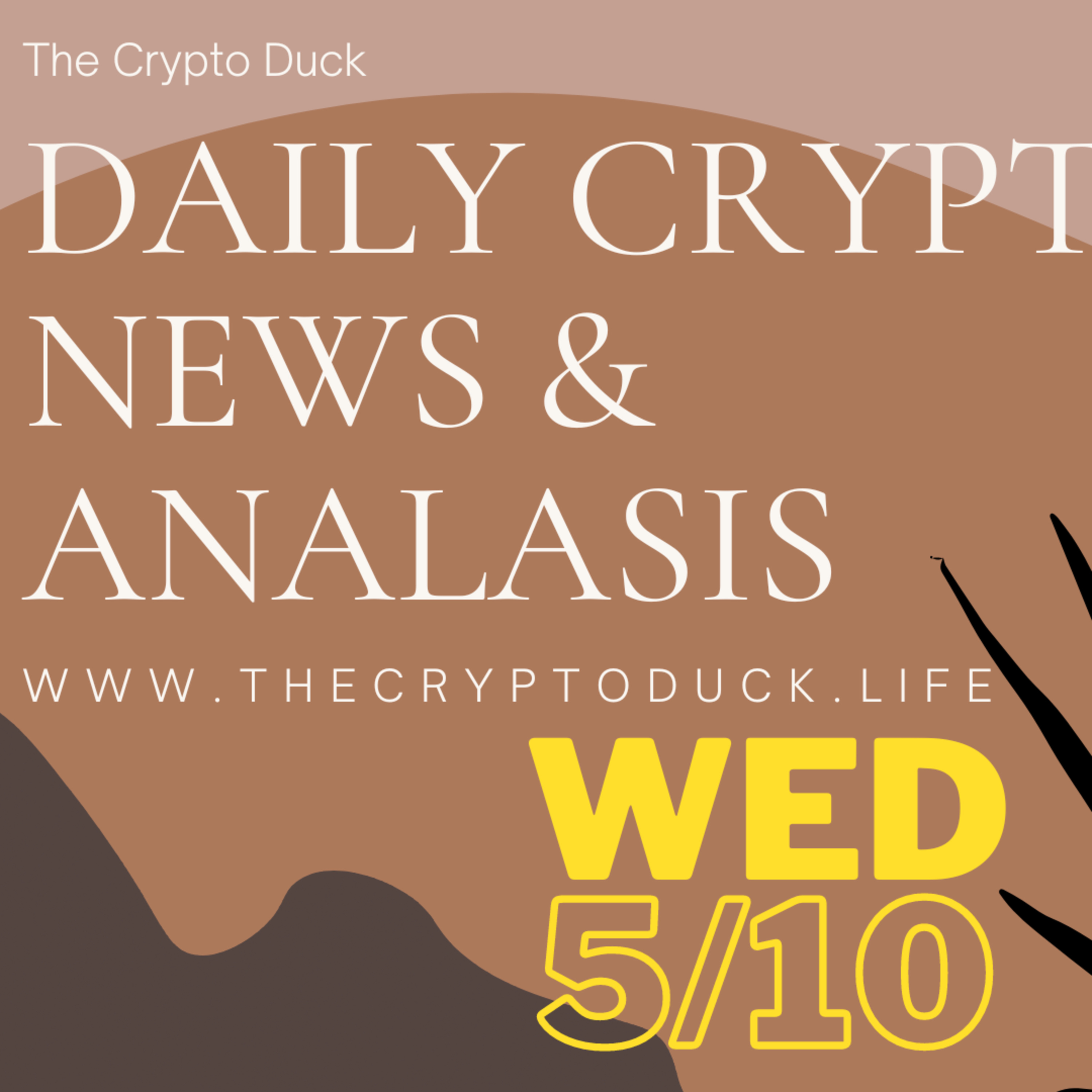 Daily crypto news and analysis, Wednesday 5/10. The crypto market today