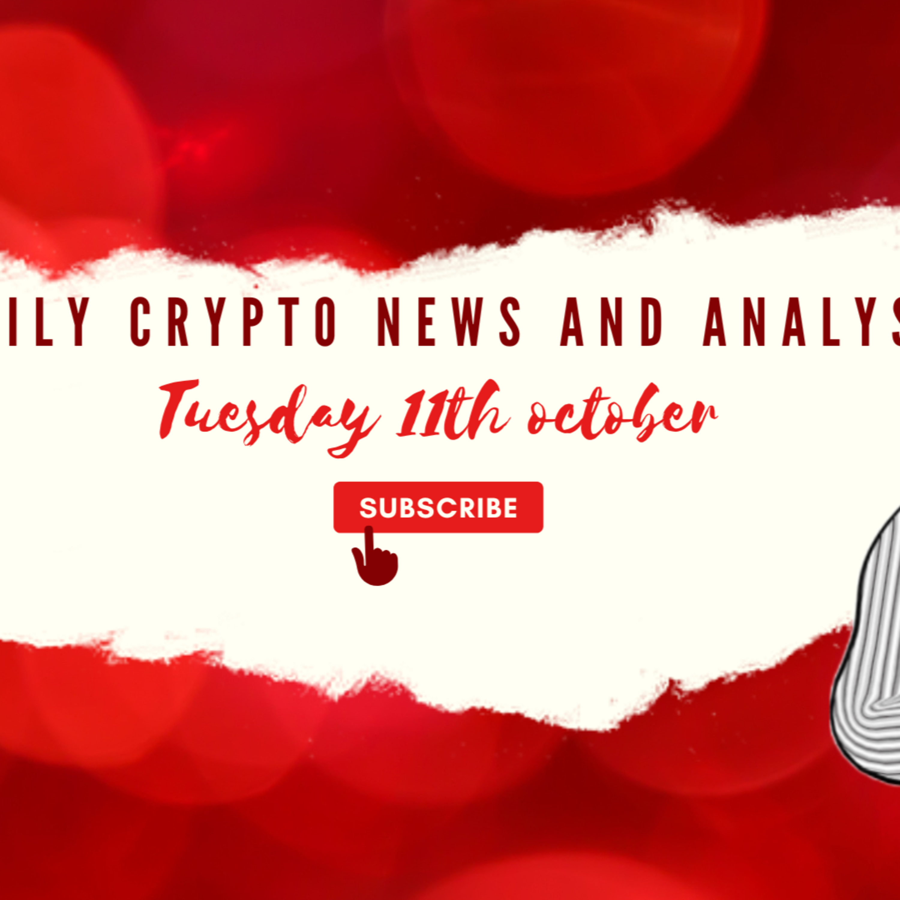 Daily crypto news and analysis, Tuesday 11/10. The crypto market today. episode artwork