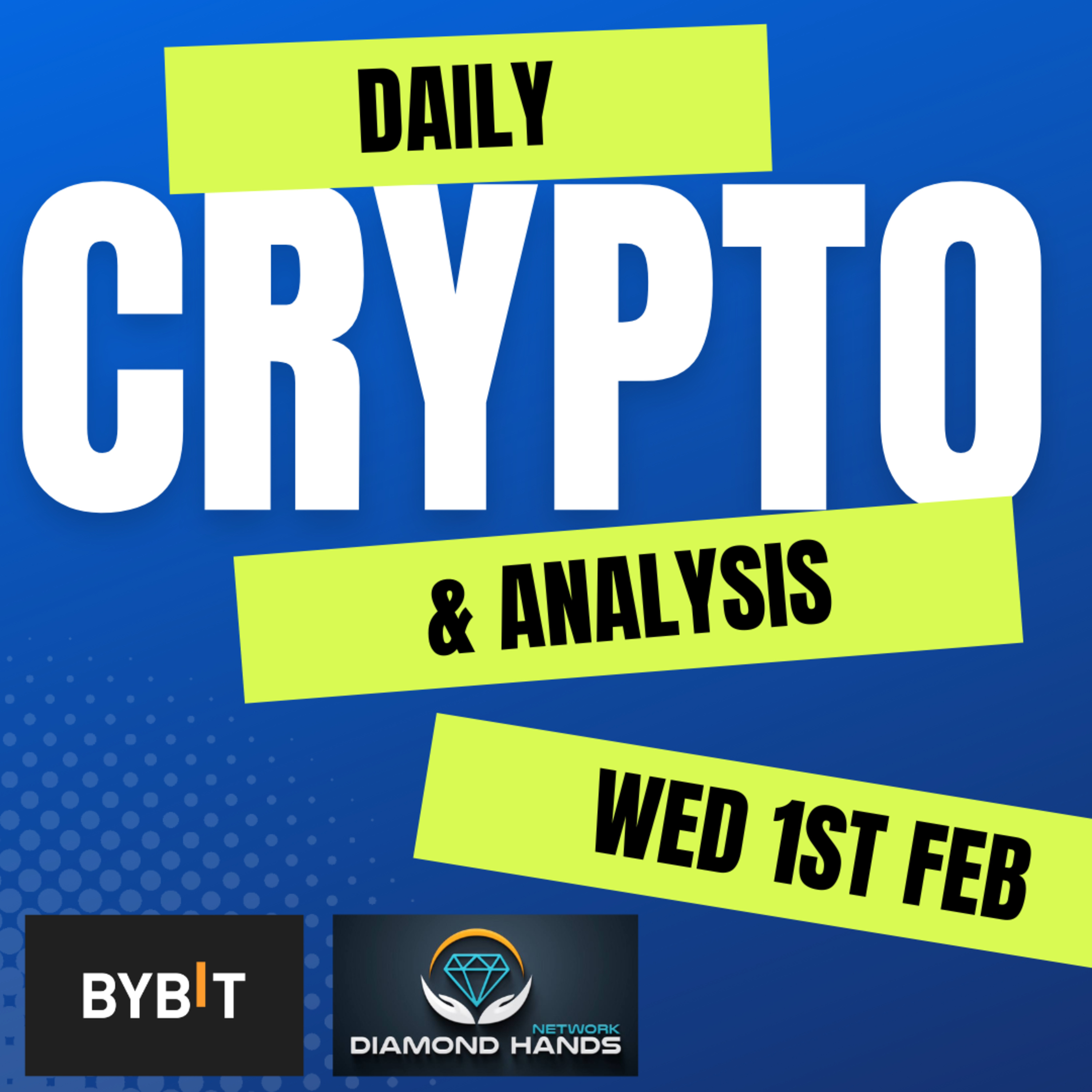 Daily crypto news and analysis WED 1st FEB The crypto market today #cryptonews🚀 #cryptonewsdaily #cryptonewstoday #bitcoinnewsdaily #cryptoduck episode artwork