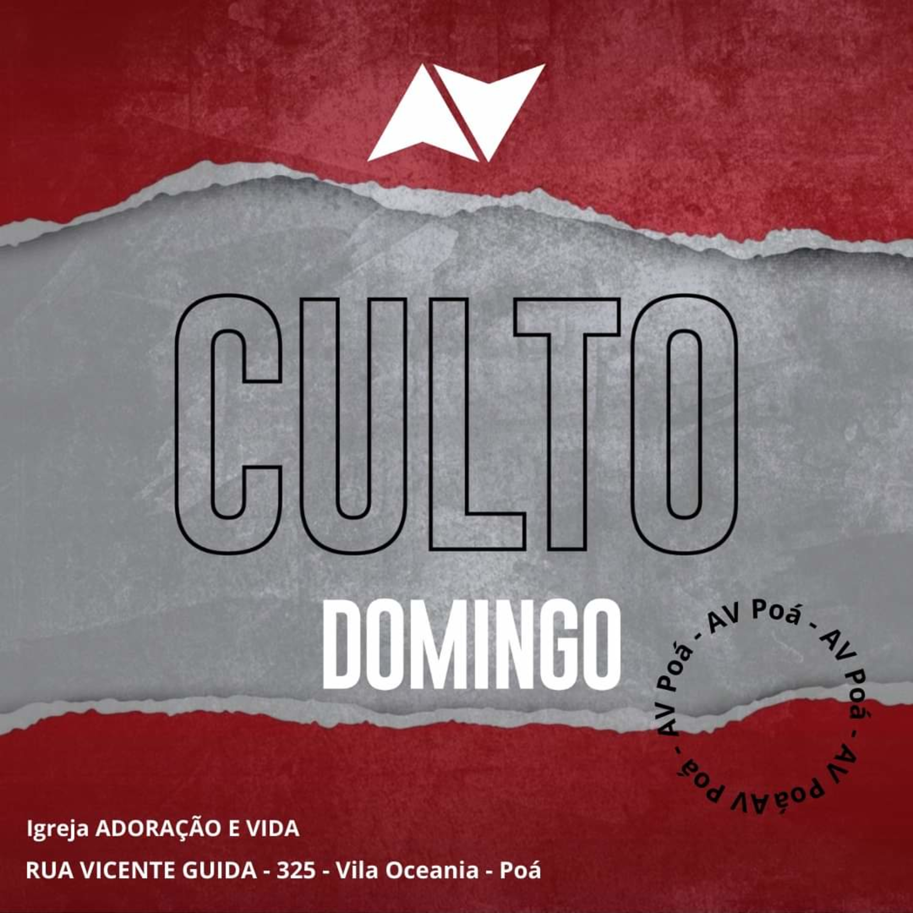 CULTO ADORAÇÃO E VIDA POÁ episode artwork