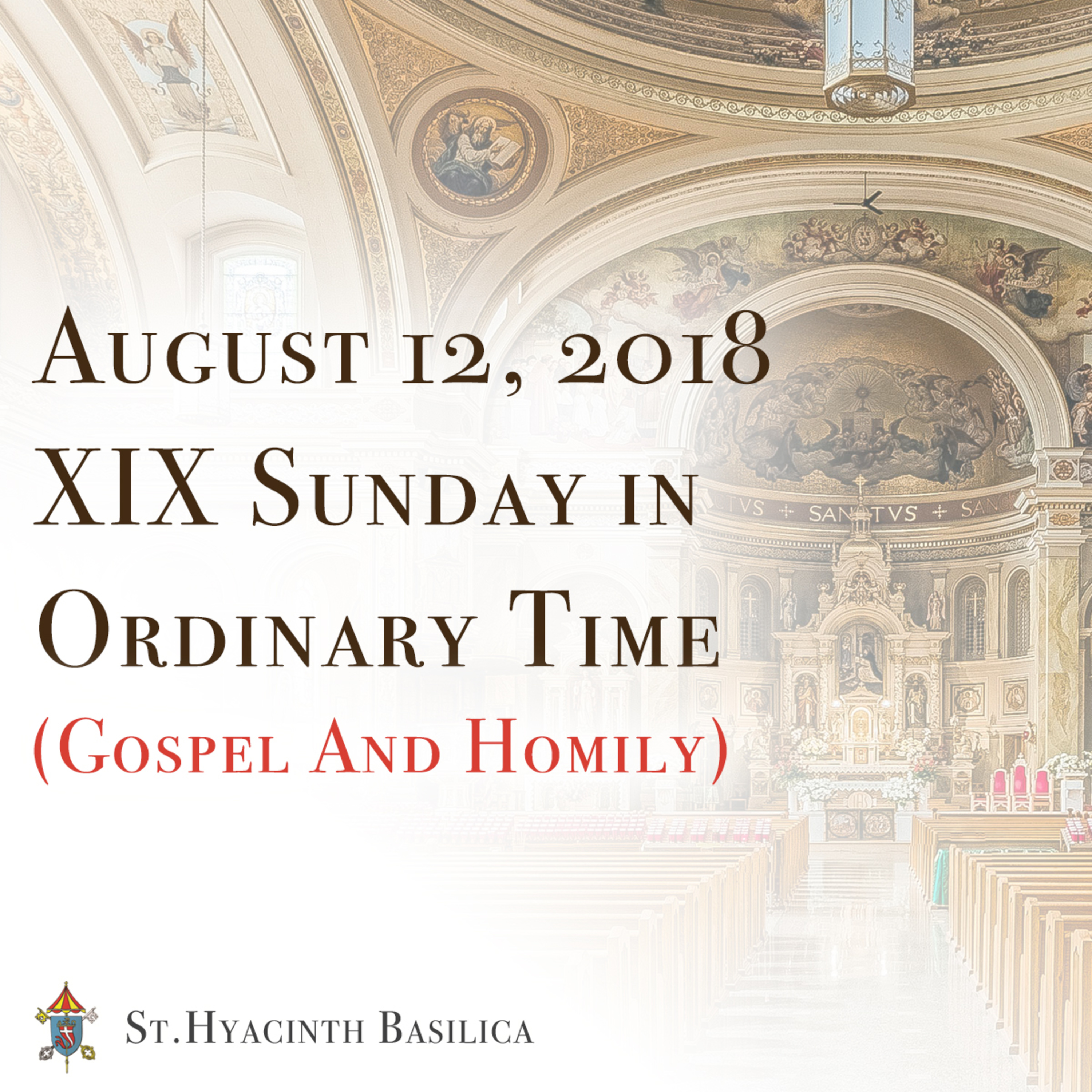 St. Hyacinth Basilica - Sunday Gospel & Homilies