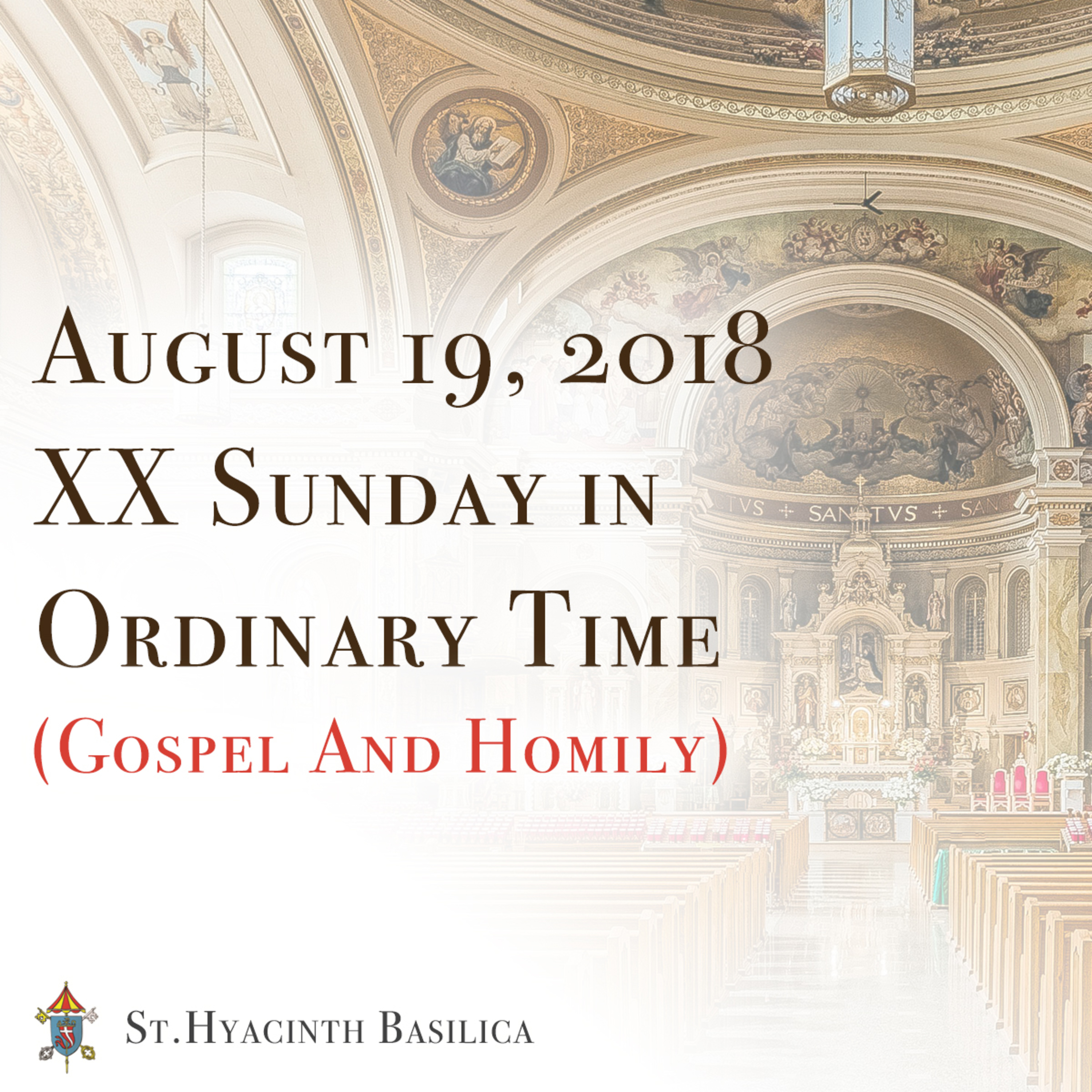 St. Hyacinth Basilica - Sunday Gospel & Homilies