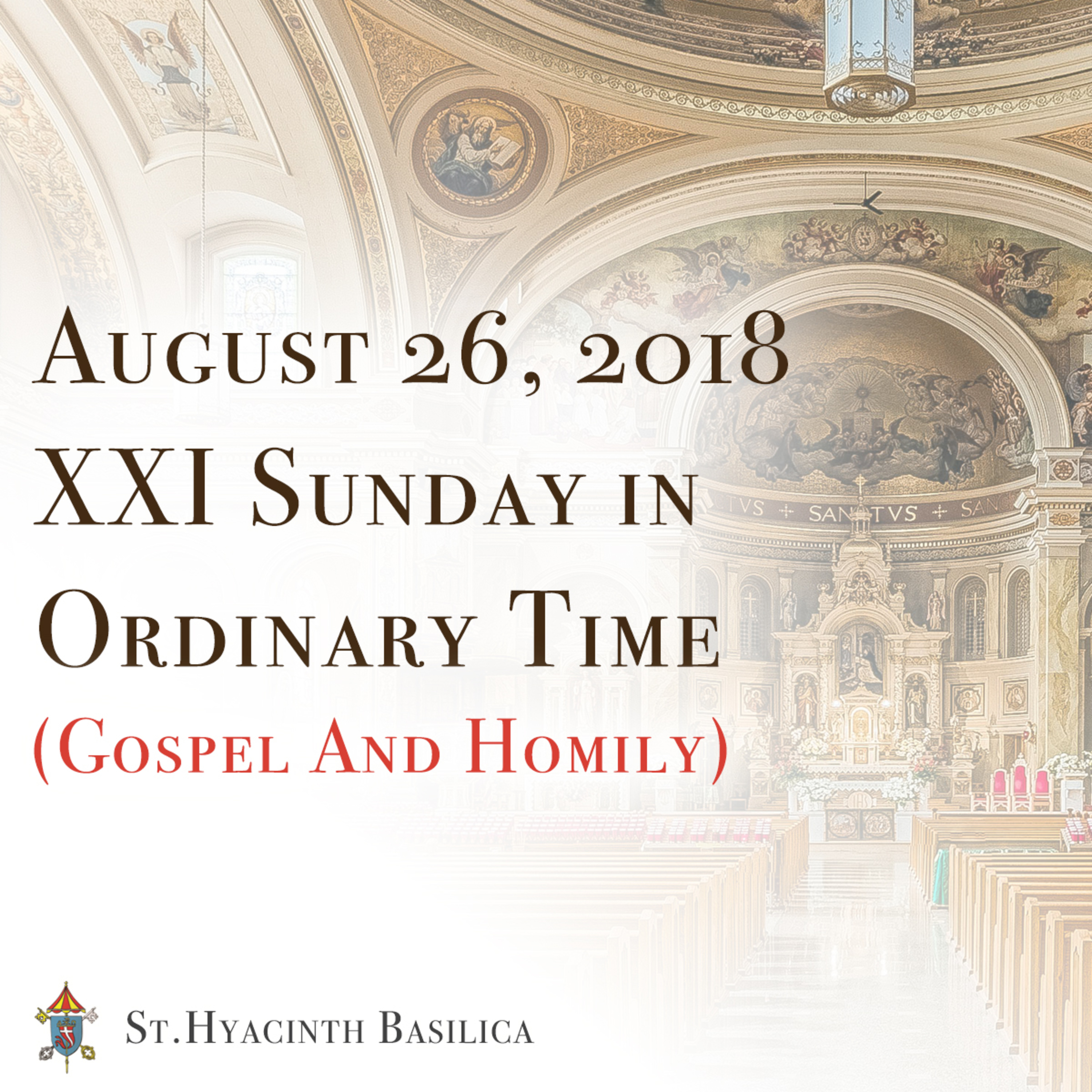 St. Hyacinth Basilica - Sunday Gospel & Homilies