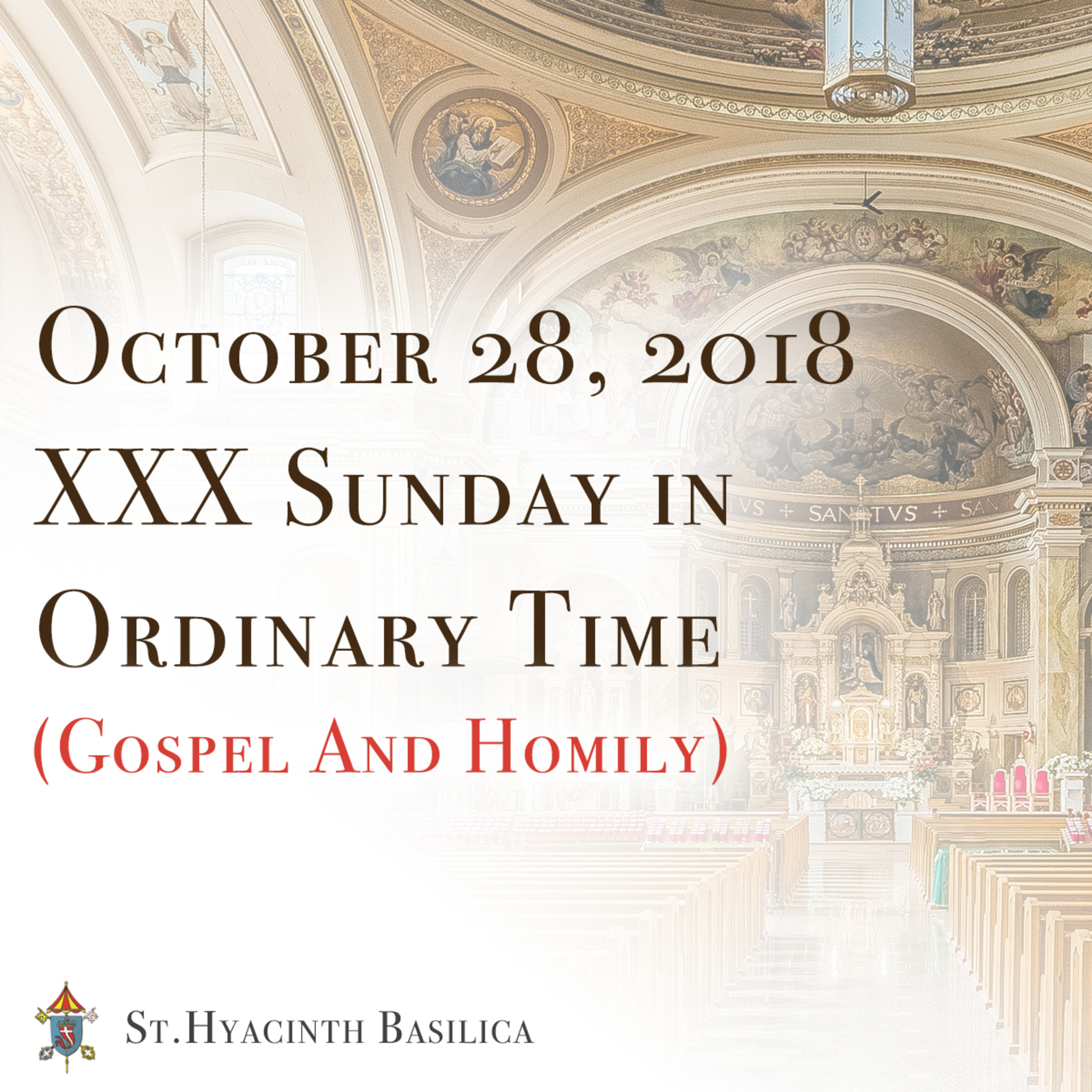 St. Hyacinth Basilica - Sunday Gospel & Homilies