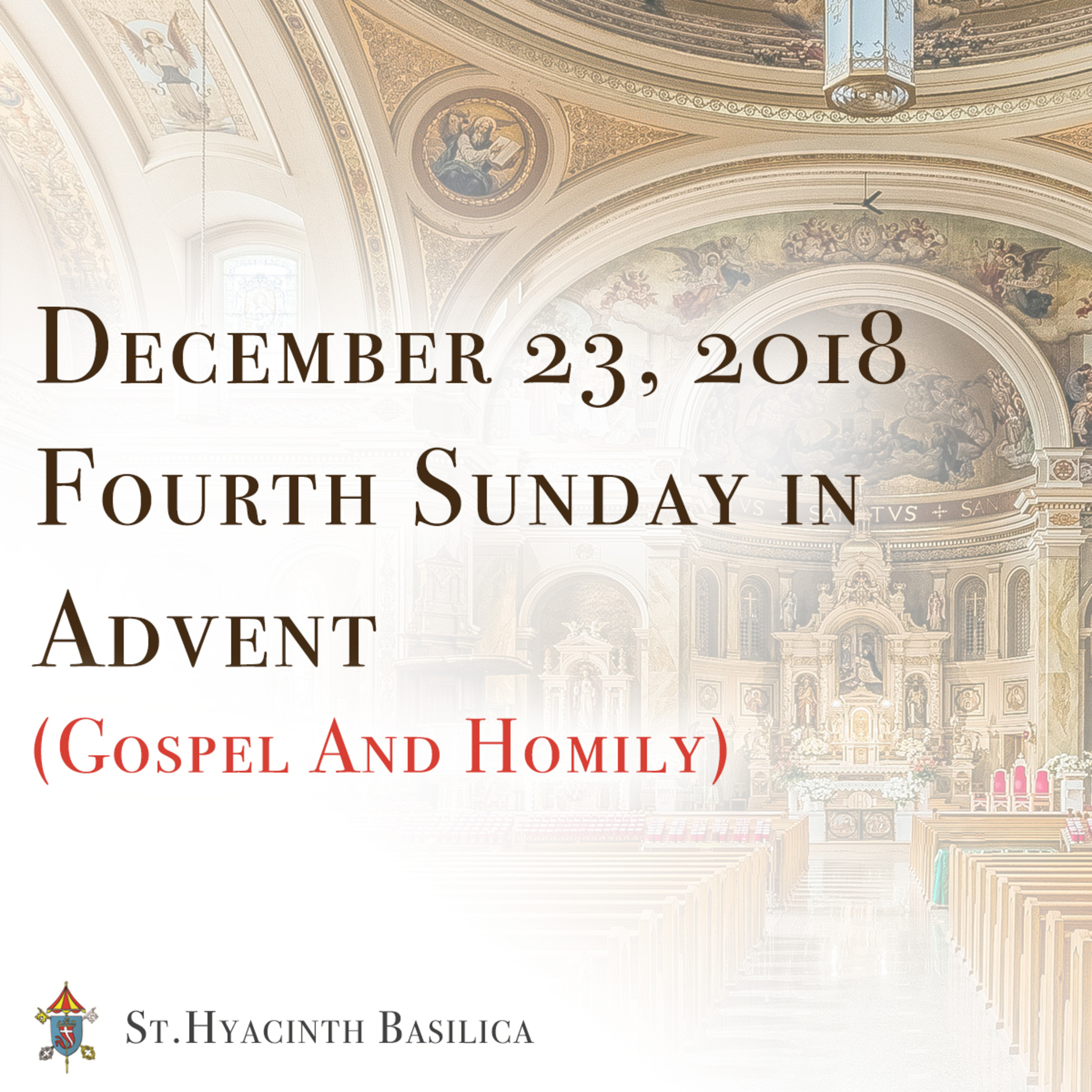 St. Hyacinth Basilica - Sunday Gospel & Homilies