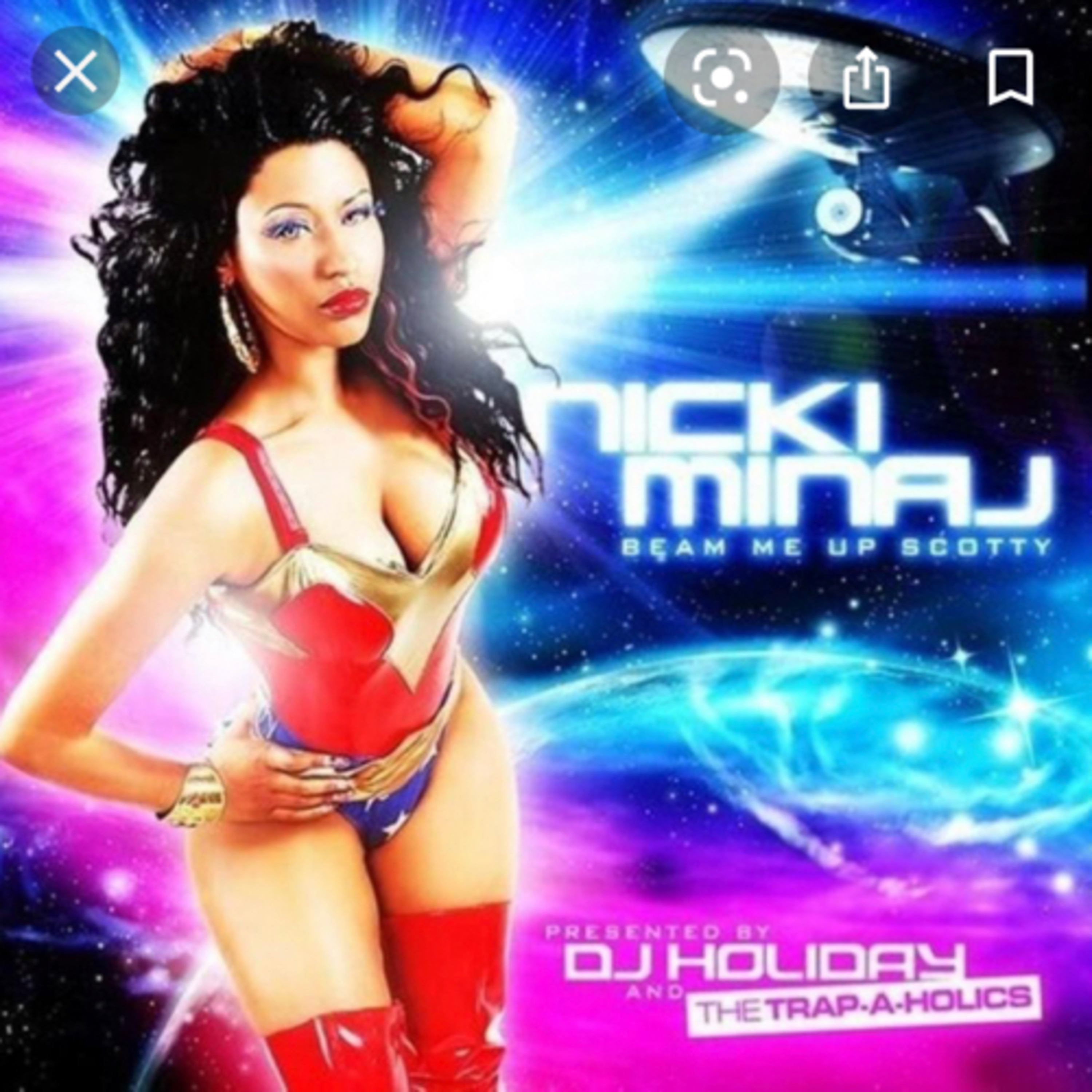 NICKI MINAJ: BEAM ME UP SCOTTY