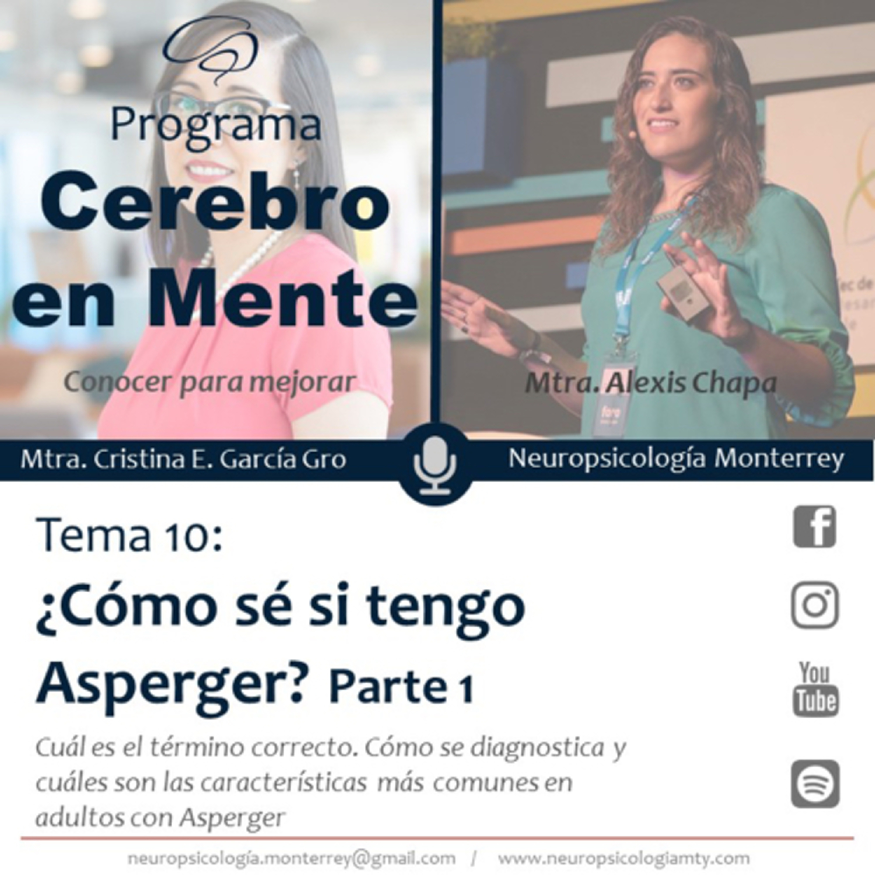 #10 ¿Cómo sé si tengo Asperger? Parte 1. Lic Alexis Chapa episode artwork