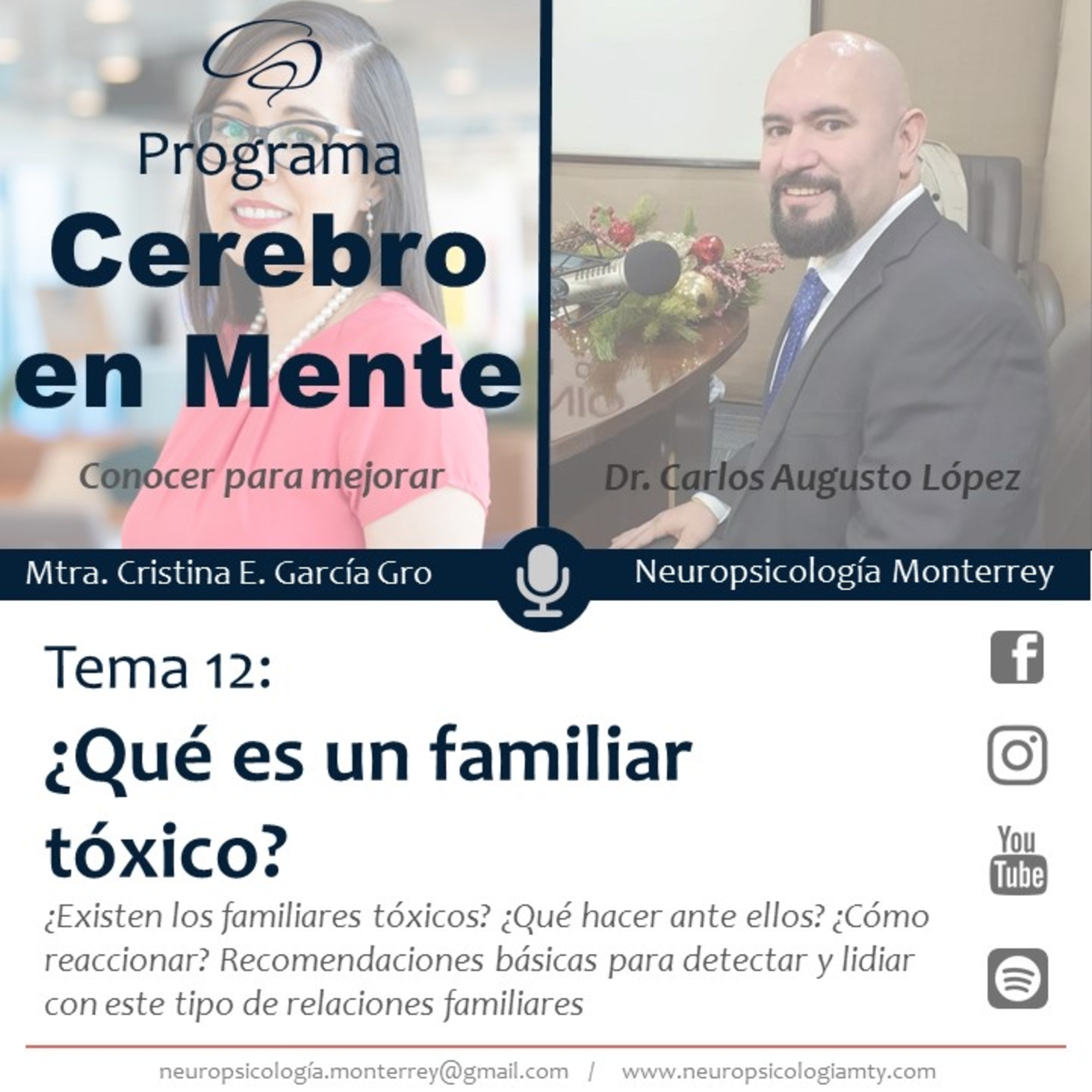 #12 ¿Qué es un familiar tóxico? Dr Augusto López 