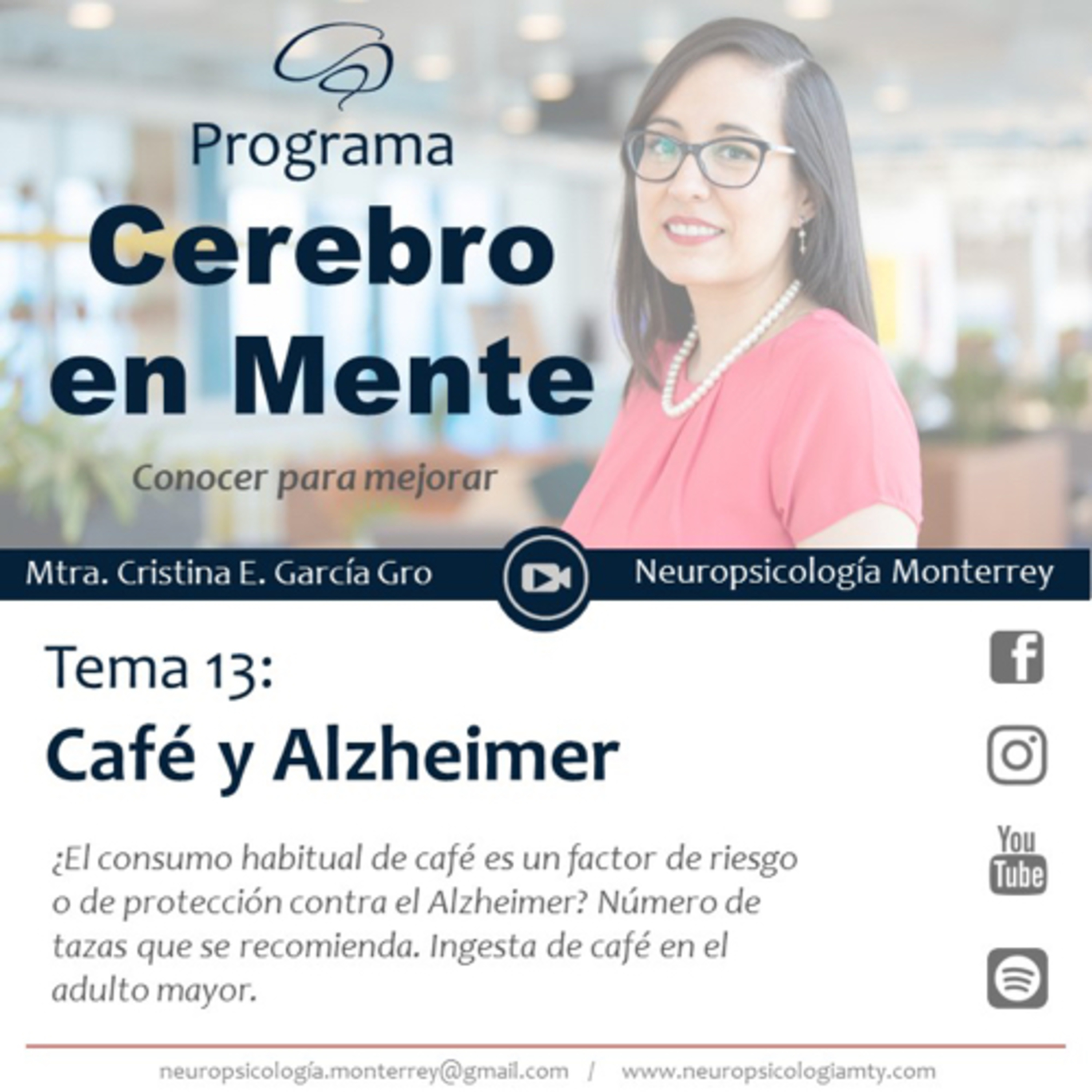 #13 Café y Alzheimer episode artwork