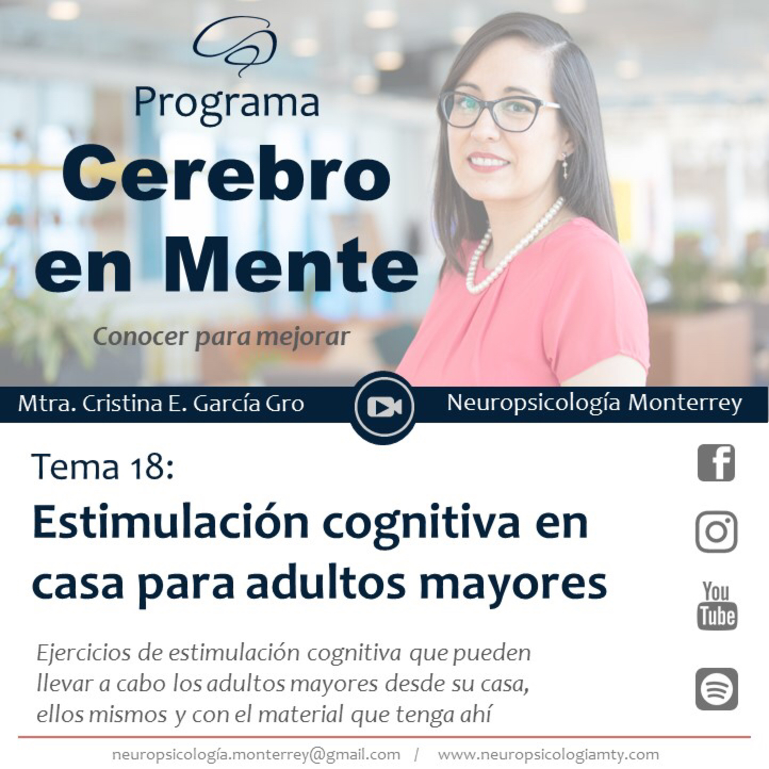 #18 Estimulación cognitiva en casa para adultos mayores