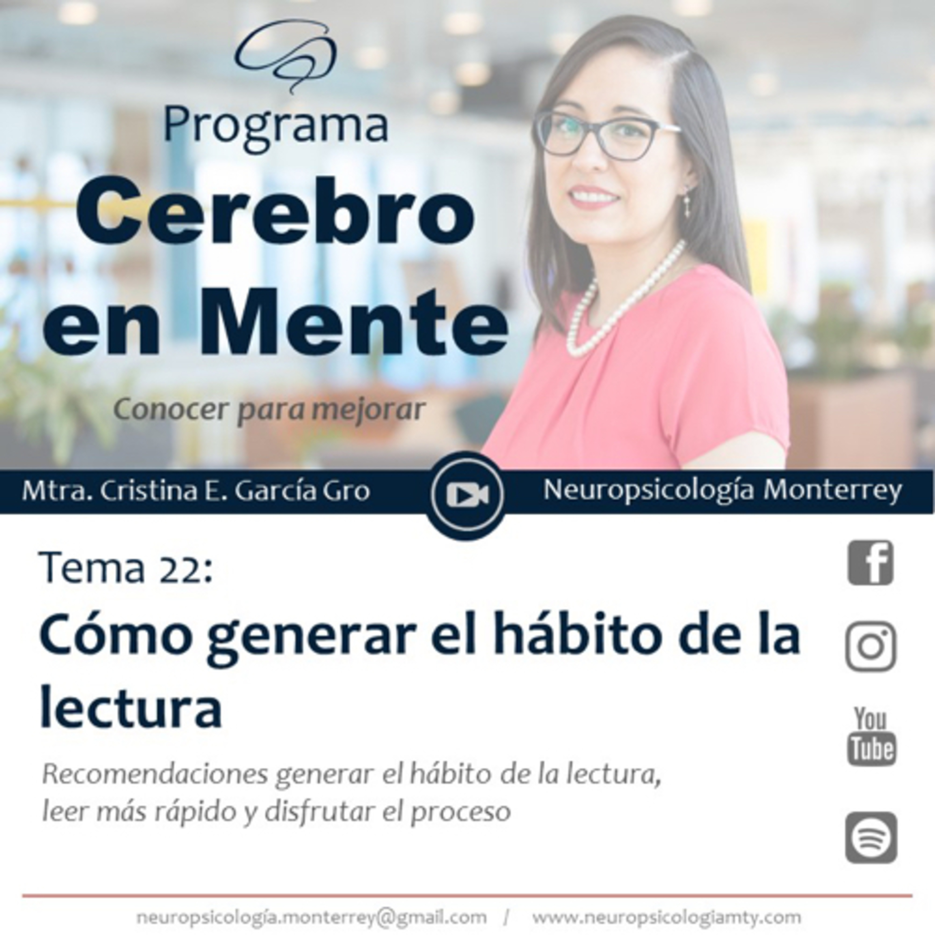 #22 Cómo generar el hábito de la lectura episode artwork