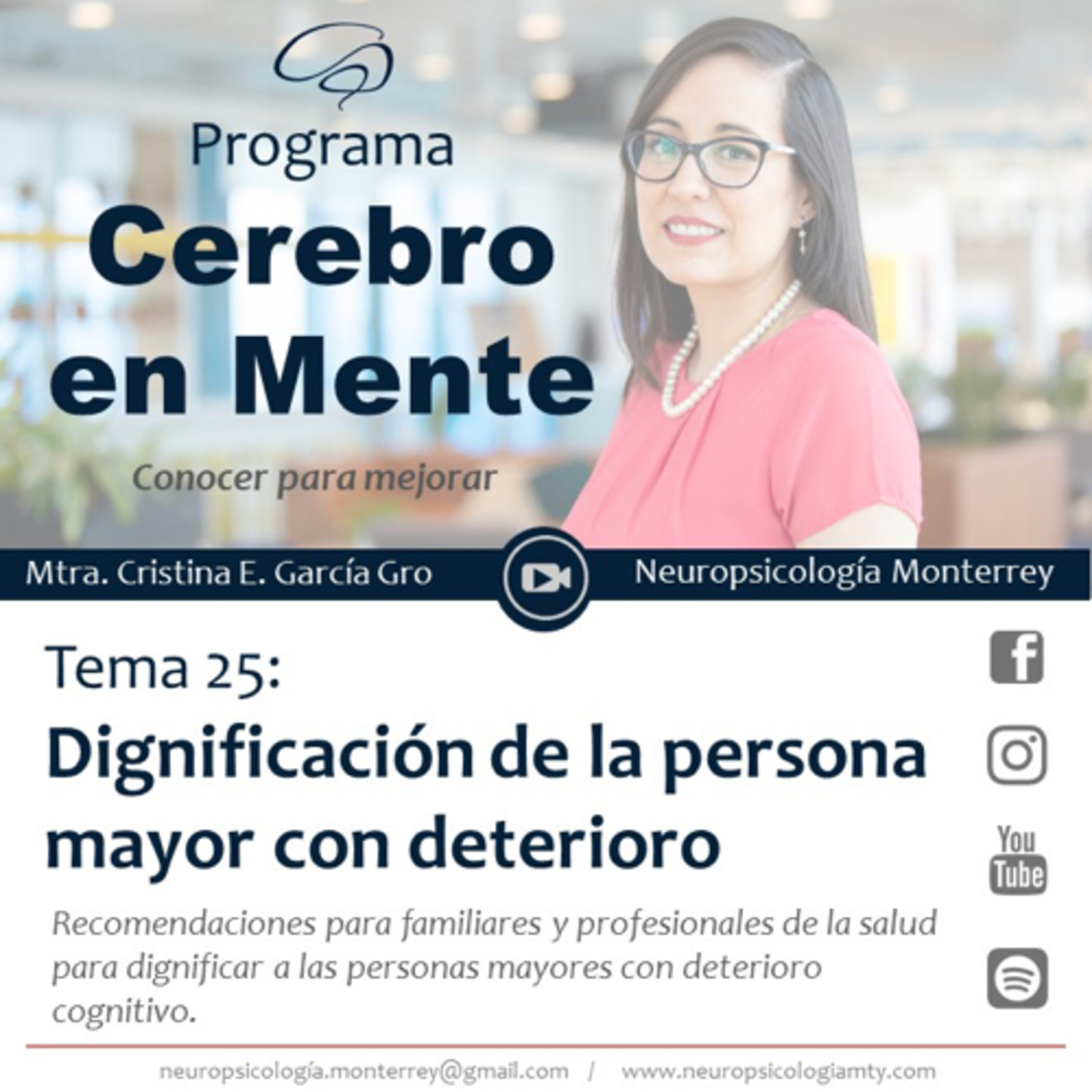 #25 Dignificación de la persona mayor con deterioro episode artwork