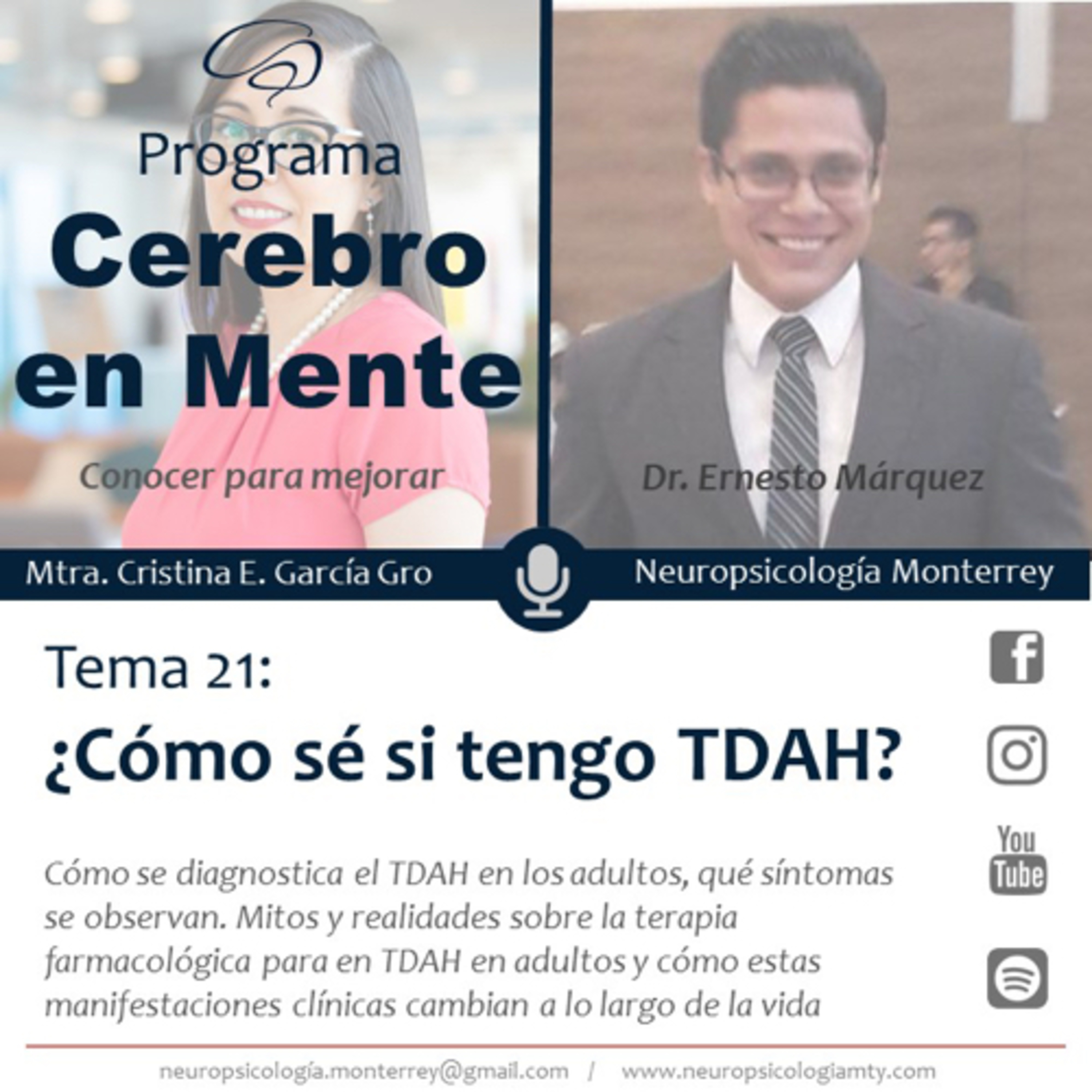 #21 ¿Cómo sé si tengo TDAH? episode artwork