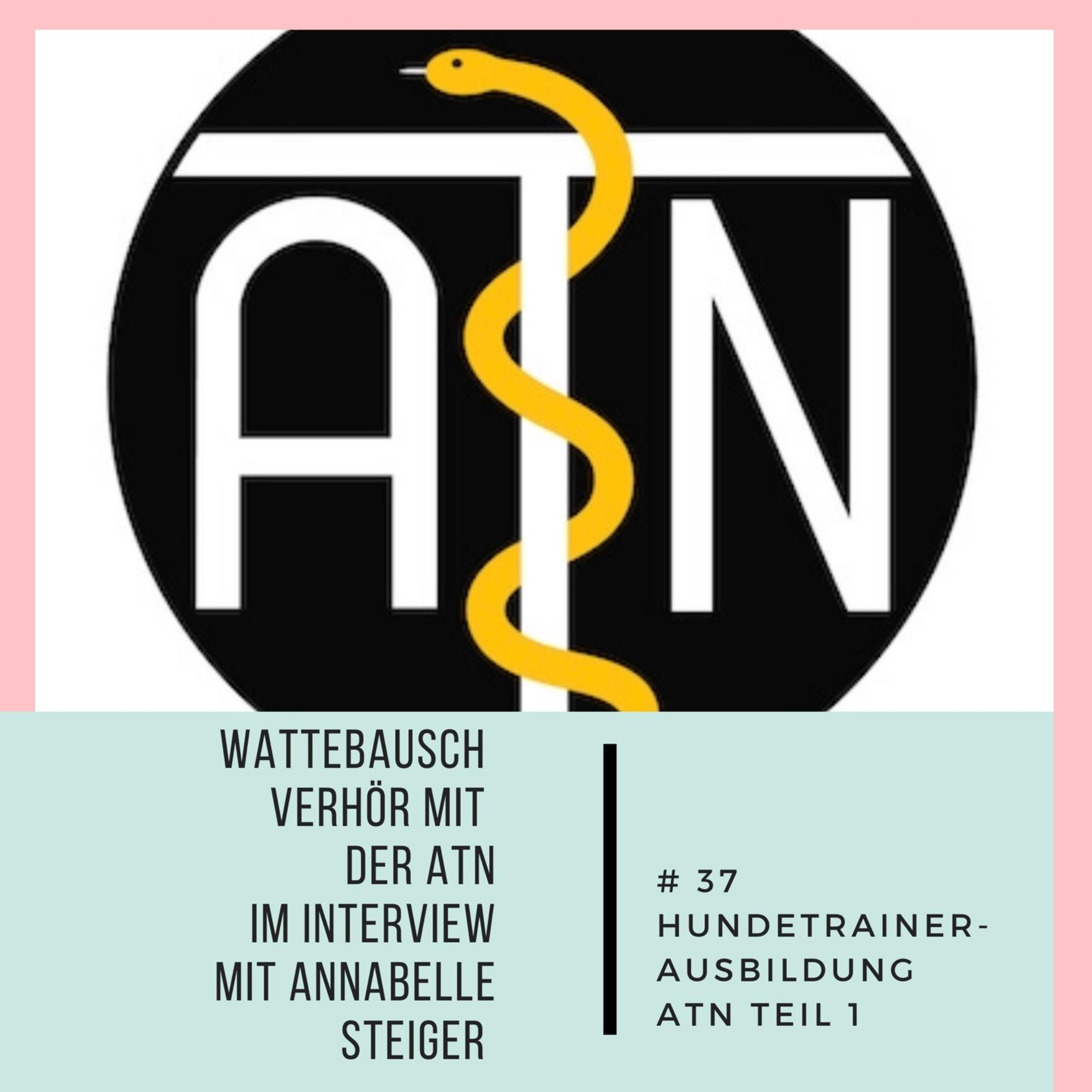 #37 Wattebauschverhör ATN im Interview mit Annabelle Steiger: Hundetrainerausbildung Teil 1