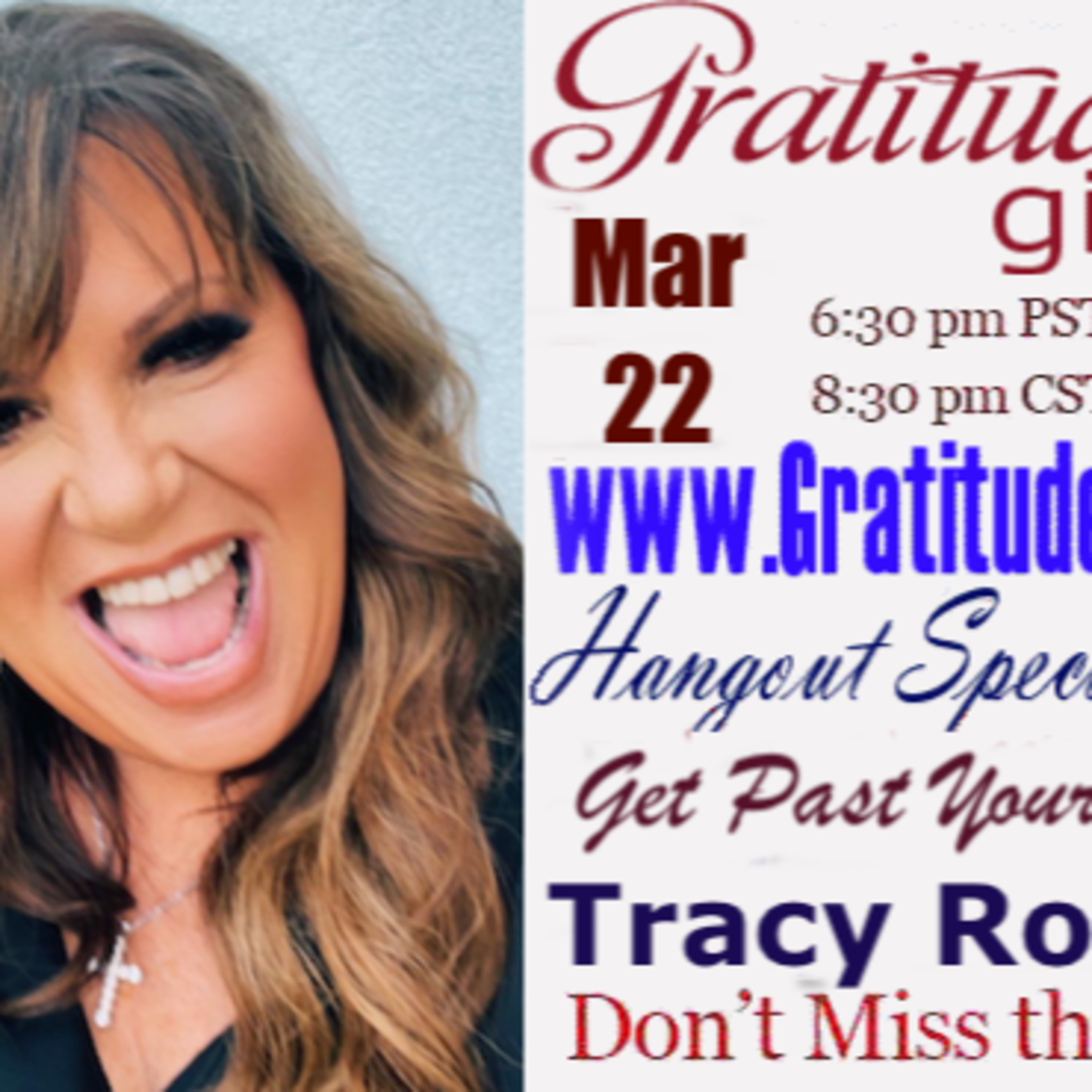 Gratitude Girls special guest Tracy Rodgers episode artwork