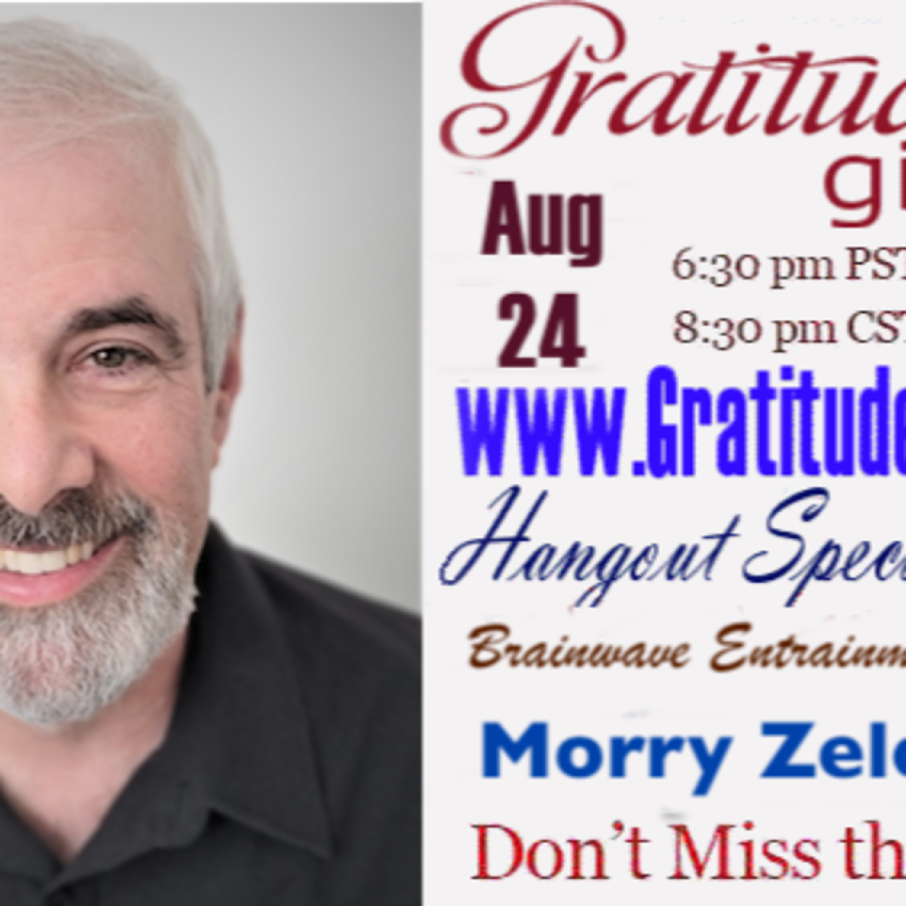 Gratitude Girls special guest Morry Zelcovitch  episode artwork