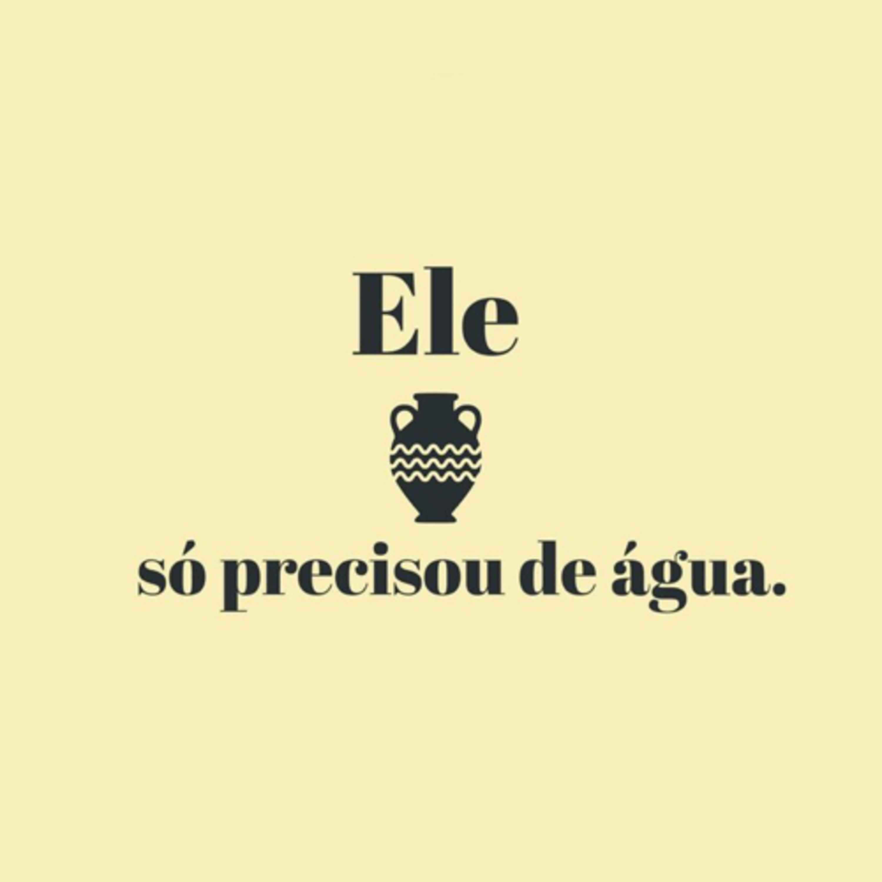 Ele só precisou de água | Jr. Vargas episode artwork