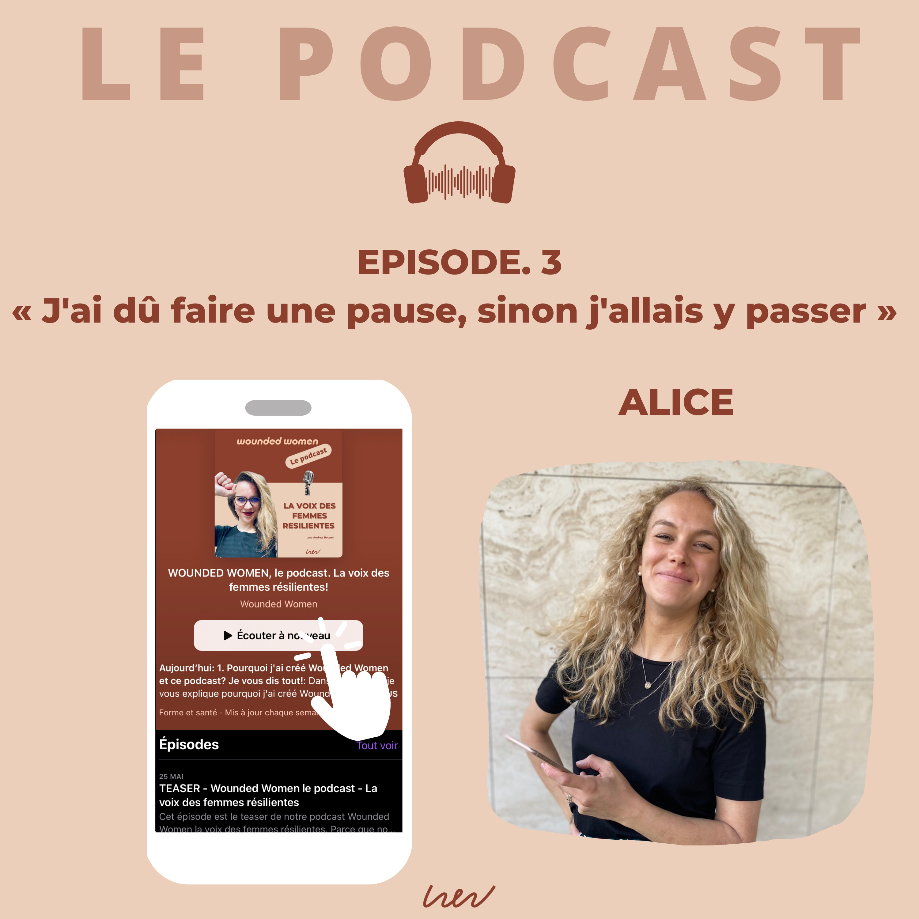 WOUNDED WOMEN, le podcast. La voix des femmes résilientes!