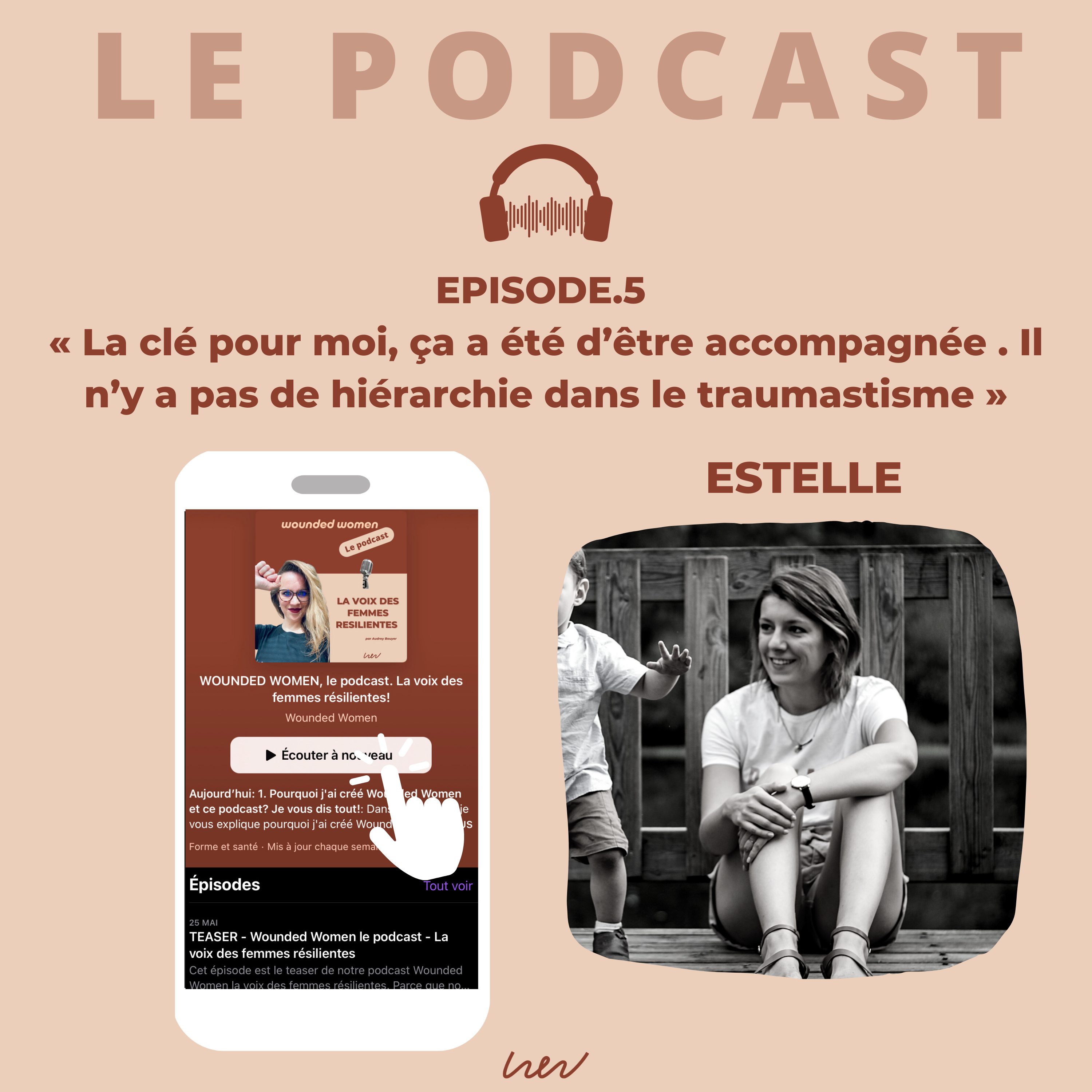 WOUNDED WOMEN, le podcast. La voix des femmes résilientes!