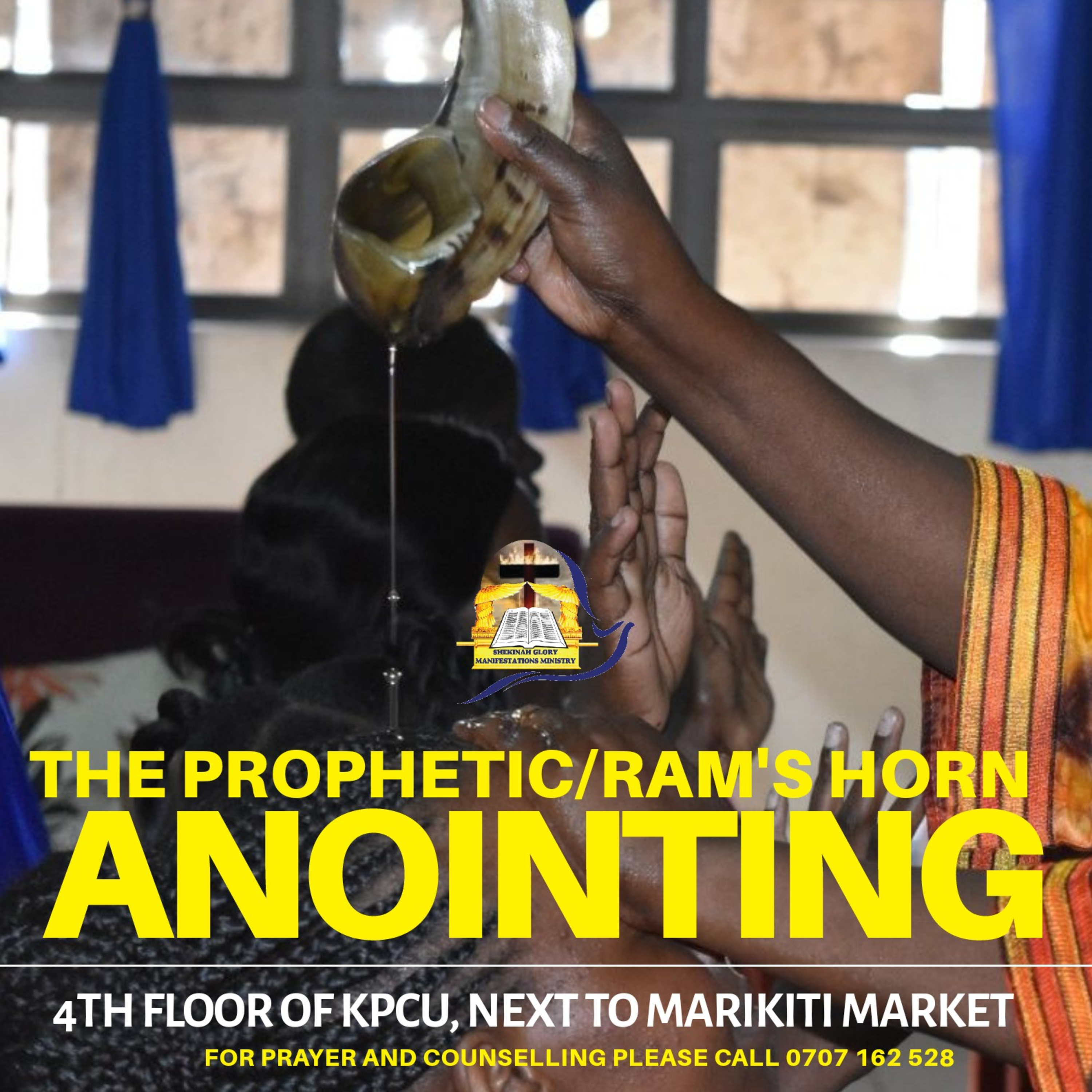 The Ram's Horns Anointing for The children of God.