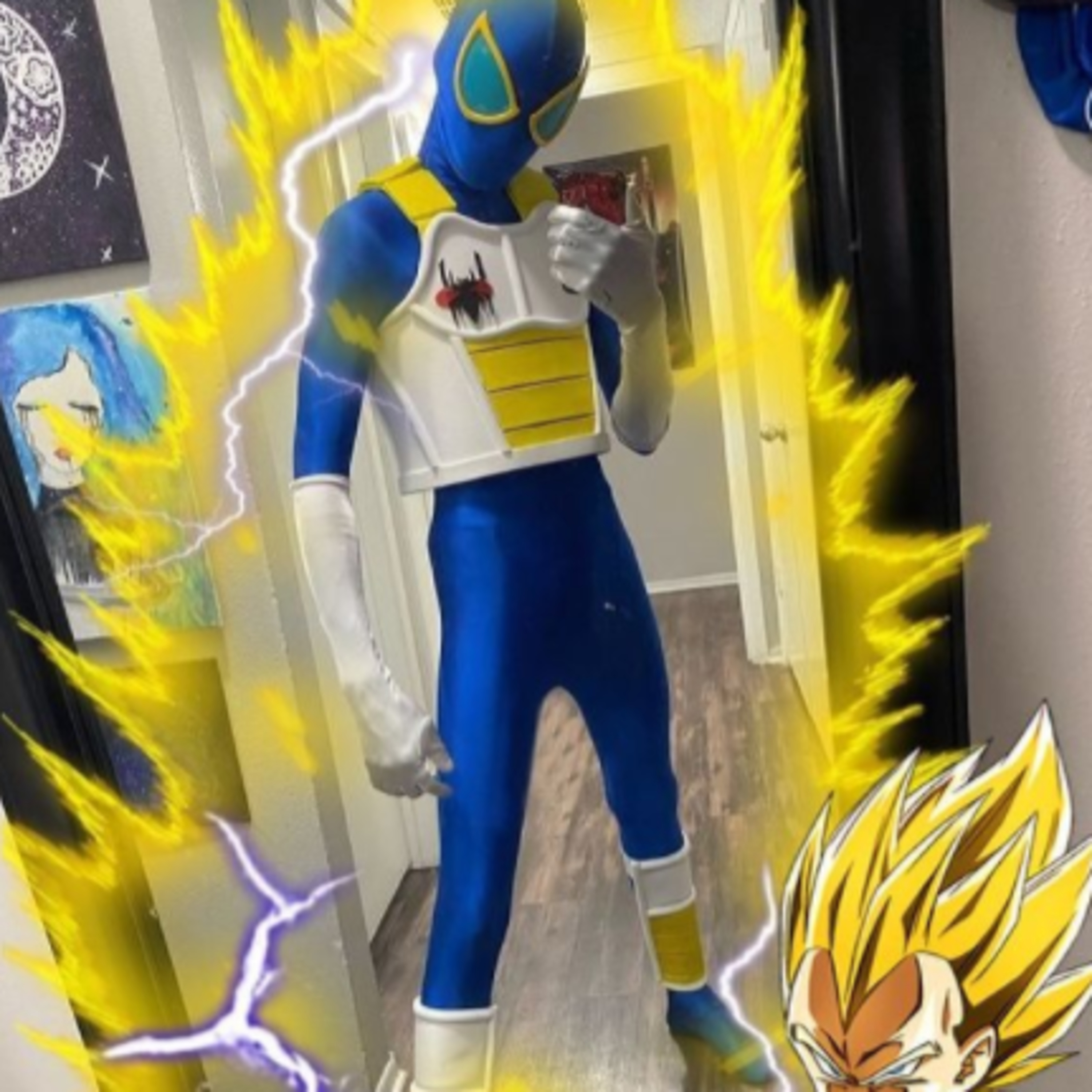 A fusão de Vegeta com Homem-Aranha episode artwork