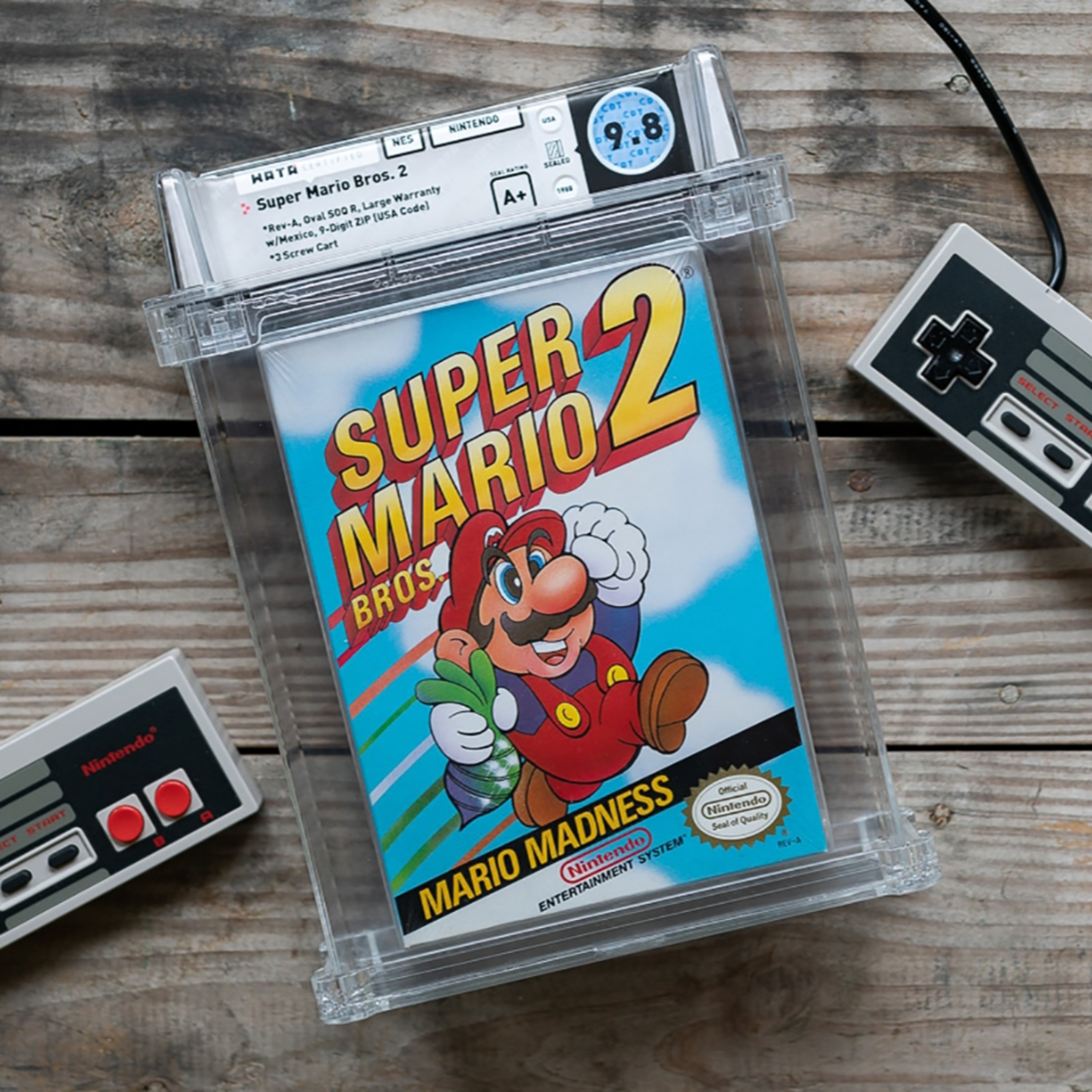Super Mario Bros. 2 é vendido por 88 mil dólares episode artwork