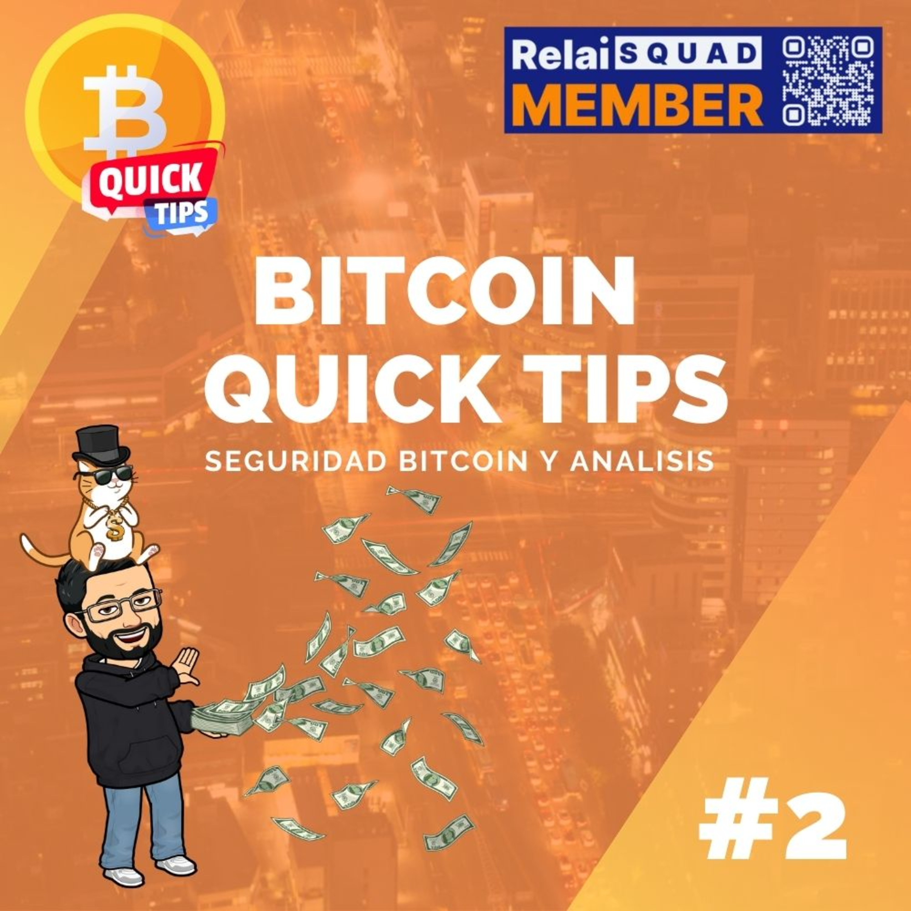 Bitcoin Quick Tips #2 - Seguridad Bitcoin, Análisis y mucho más. episode artwork