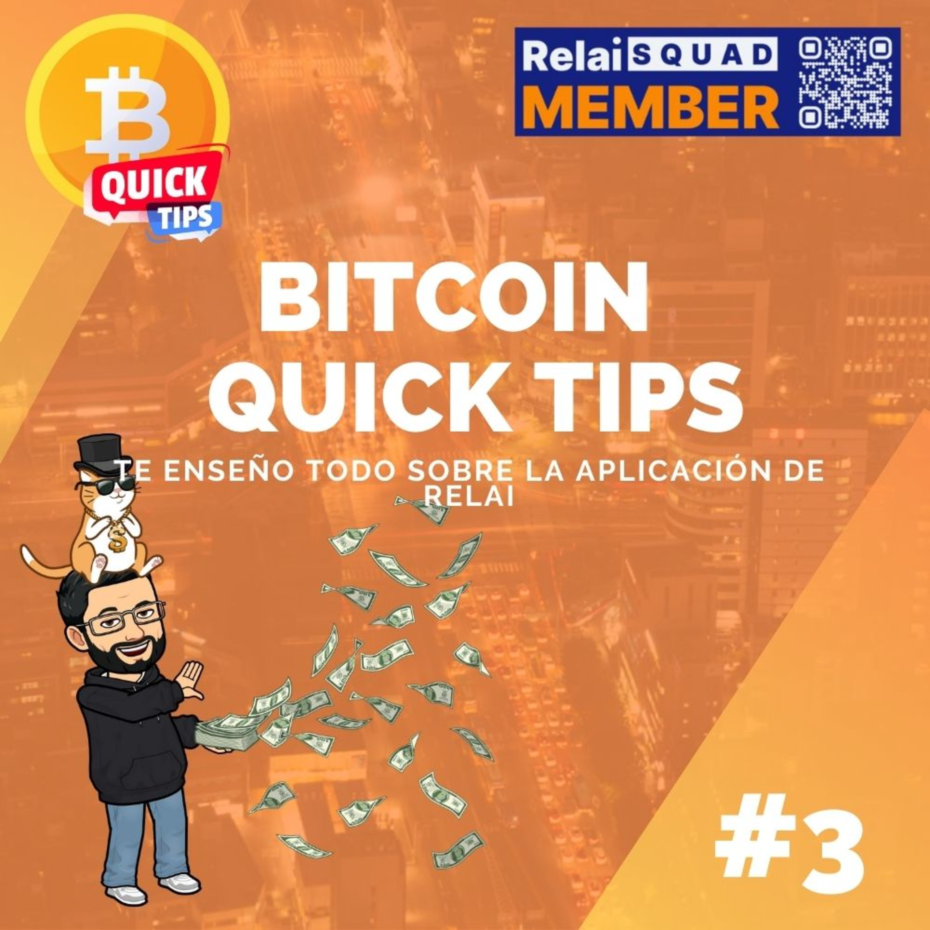 Bitcoin Quick Tips #3 - Te enseño todo sobre la aplicación de Relai episode artwork