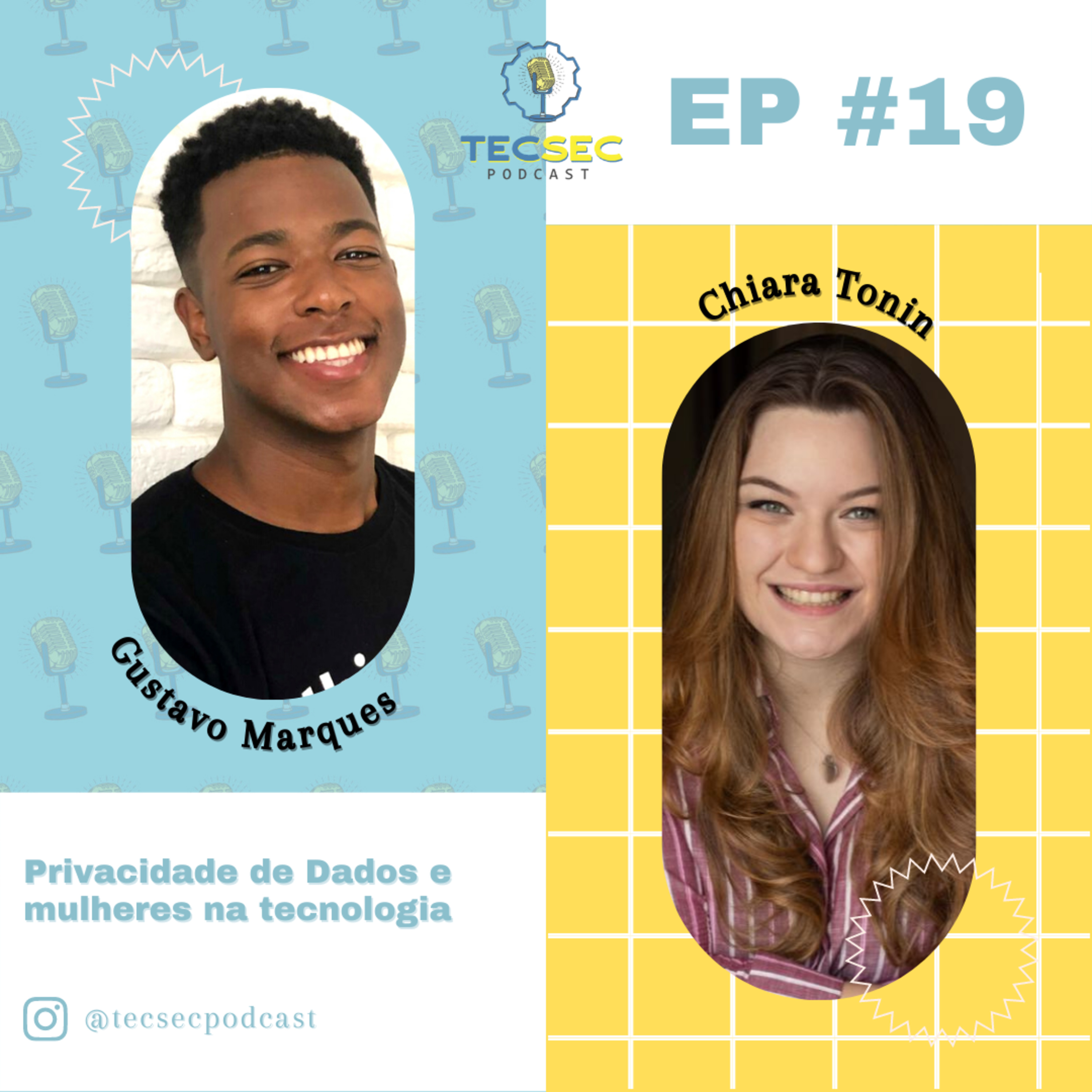 TecSec Podcast 19# | CHIARA TONIN – Privacidade de Dados e Mulheres na Tecnologia episode artwork