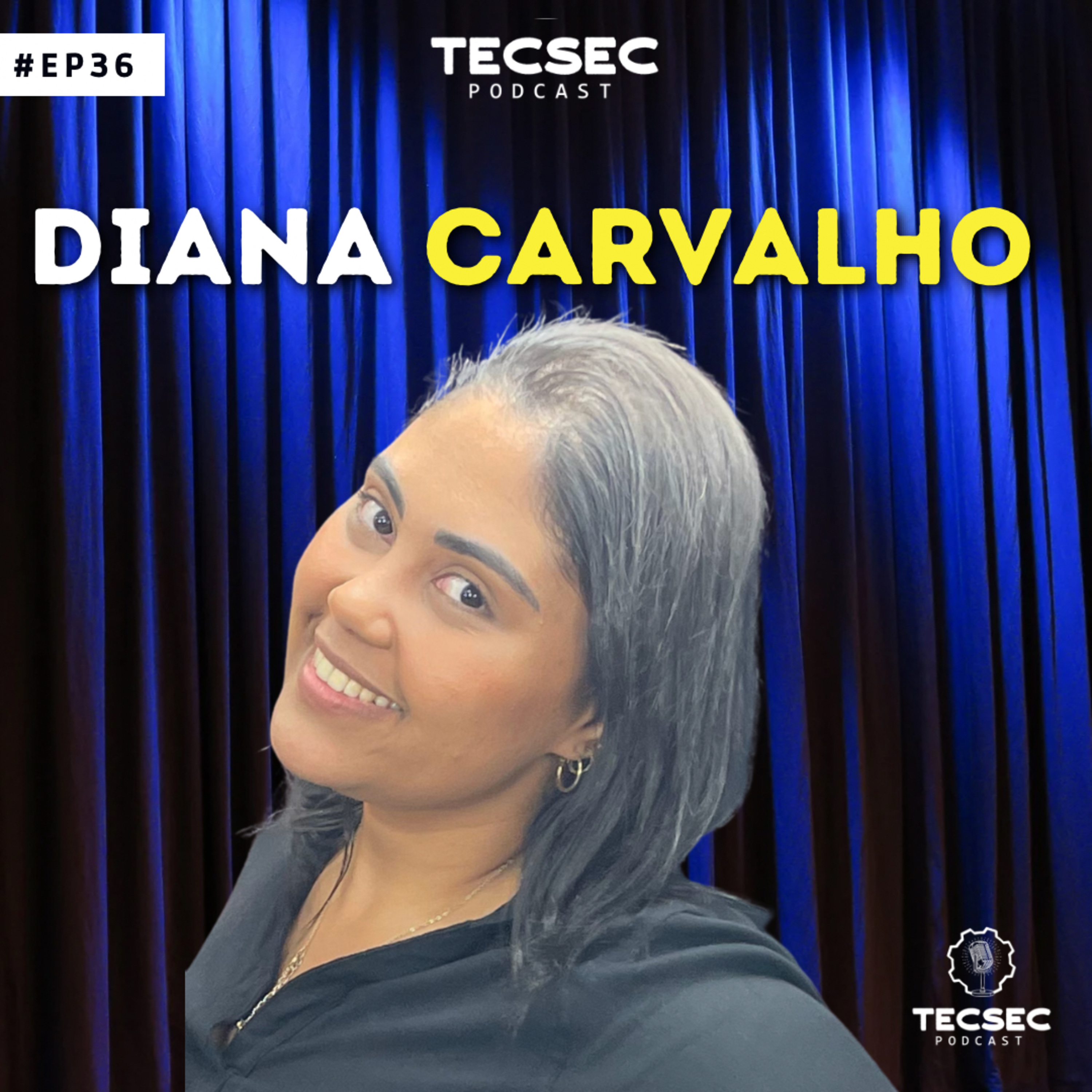 TecSec Podcast 36# | DIANA CARVALHO – A trajetória da mulher na cibersegurança! episode artwork