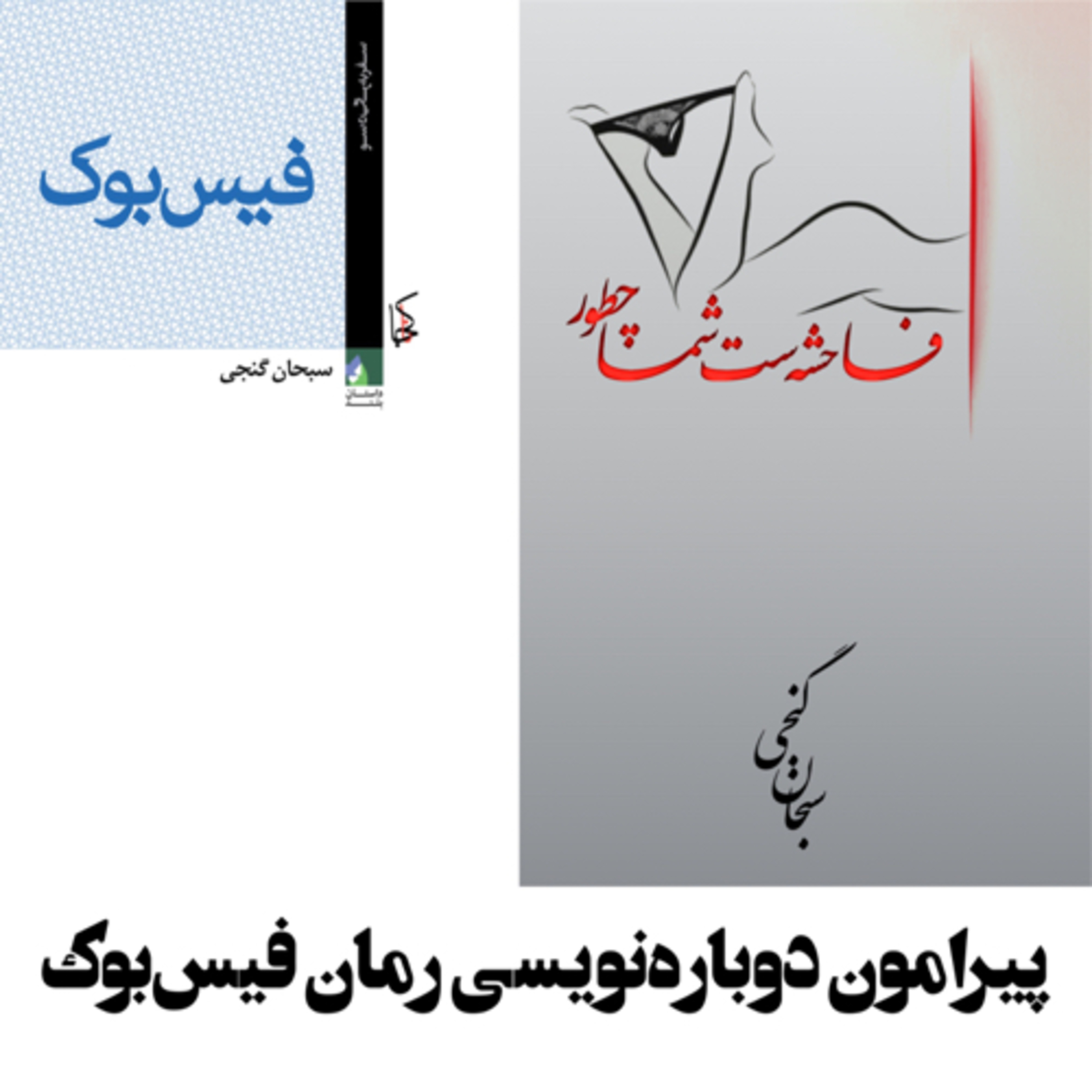 کاور پیرامون دوبارهنویسی رمان فیسبوک