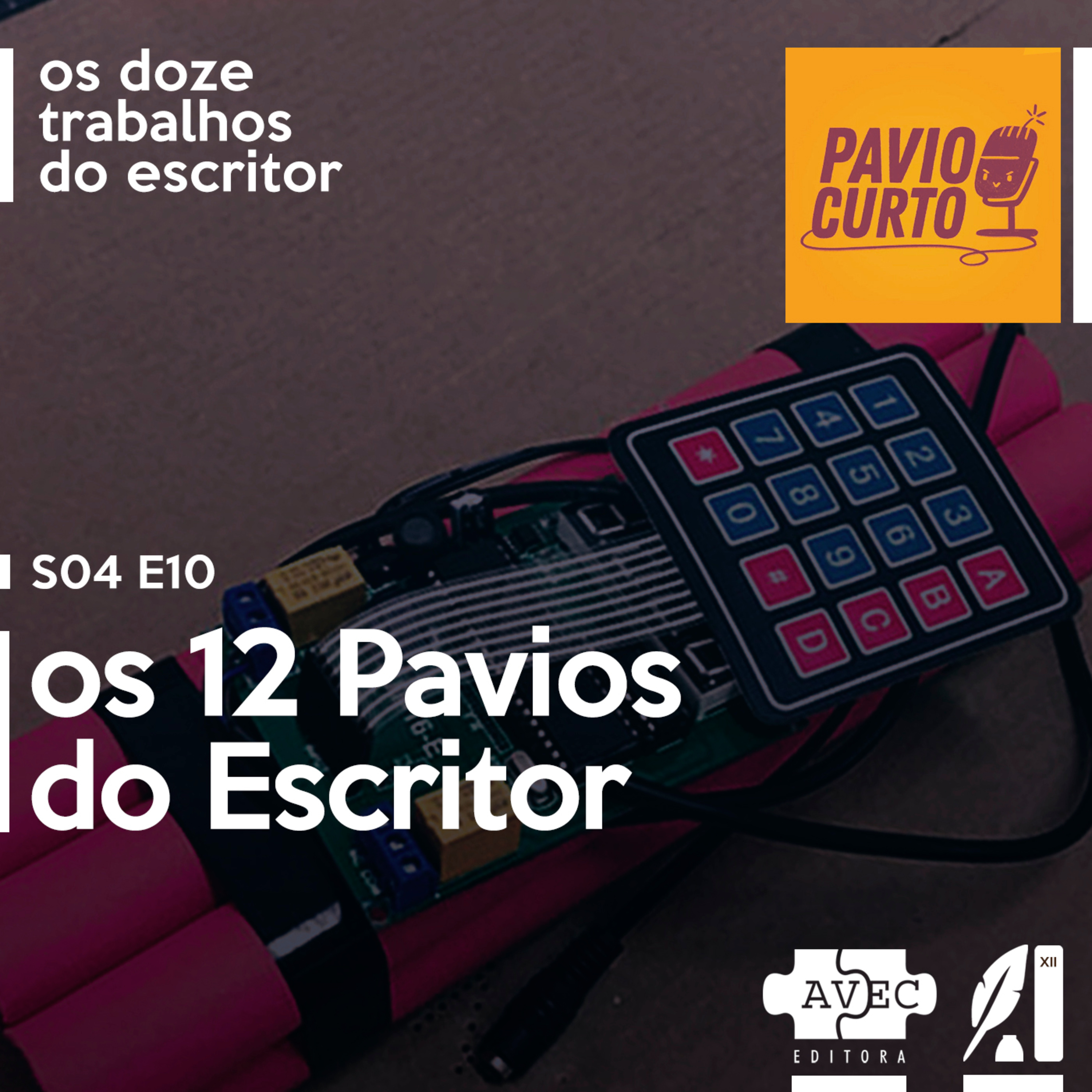 S04E10 | Os 12 Pavios do Escritor com Gui Liaga e Thiago Lee