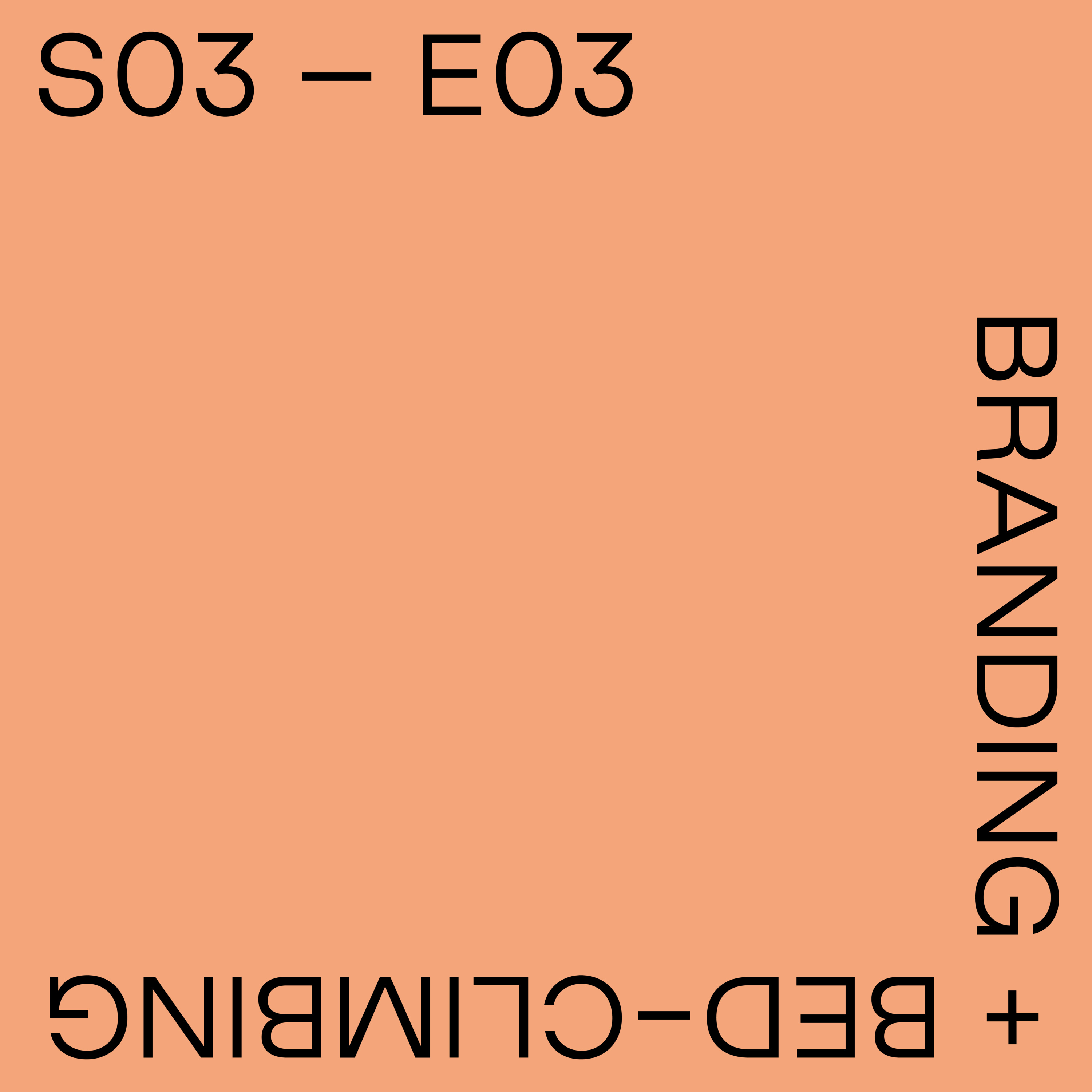 Branding + Bed-Climbing episode artwork