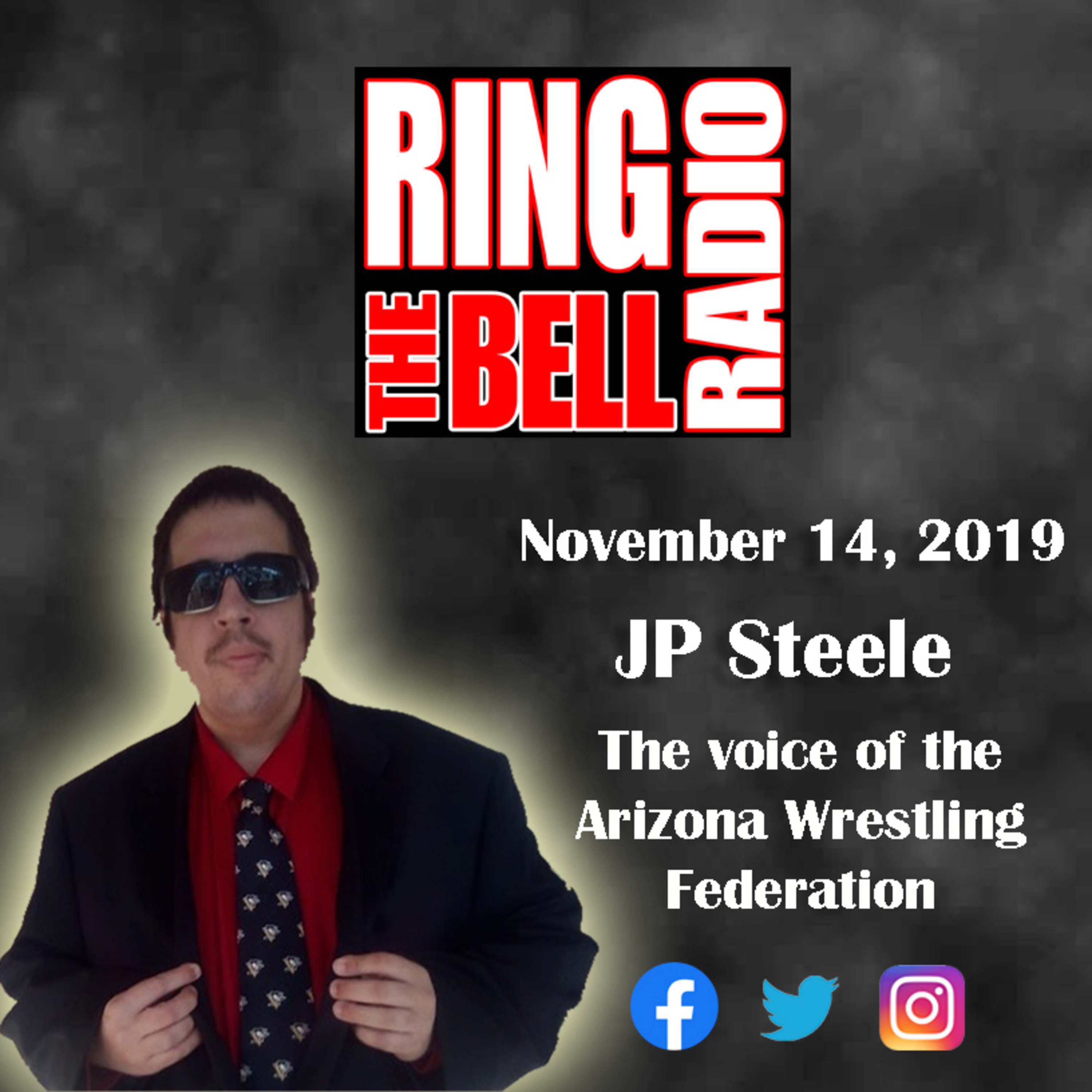 Episode 36: JP Steele of The Arizona Wrestling Federation - 11/14/19 episode artwork