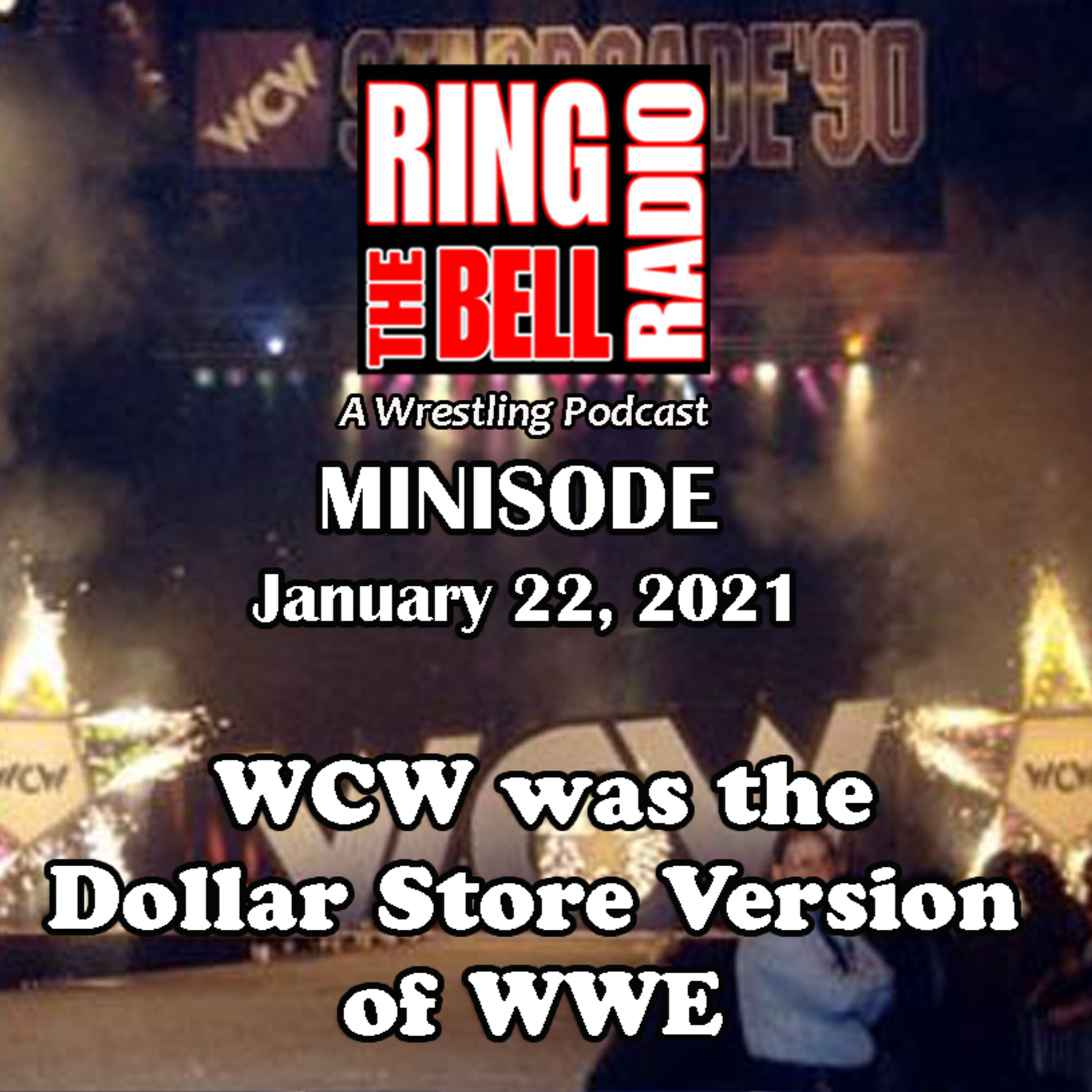 Episode 79: Minisode-WCW Was The Dollar Store Version Of WWE - 1/22/21 episode artwork