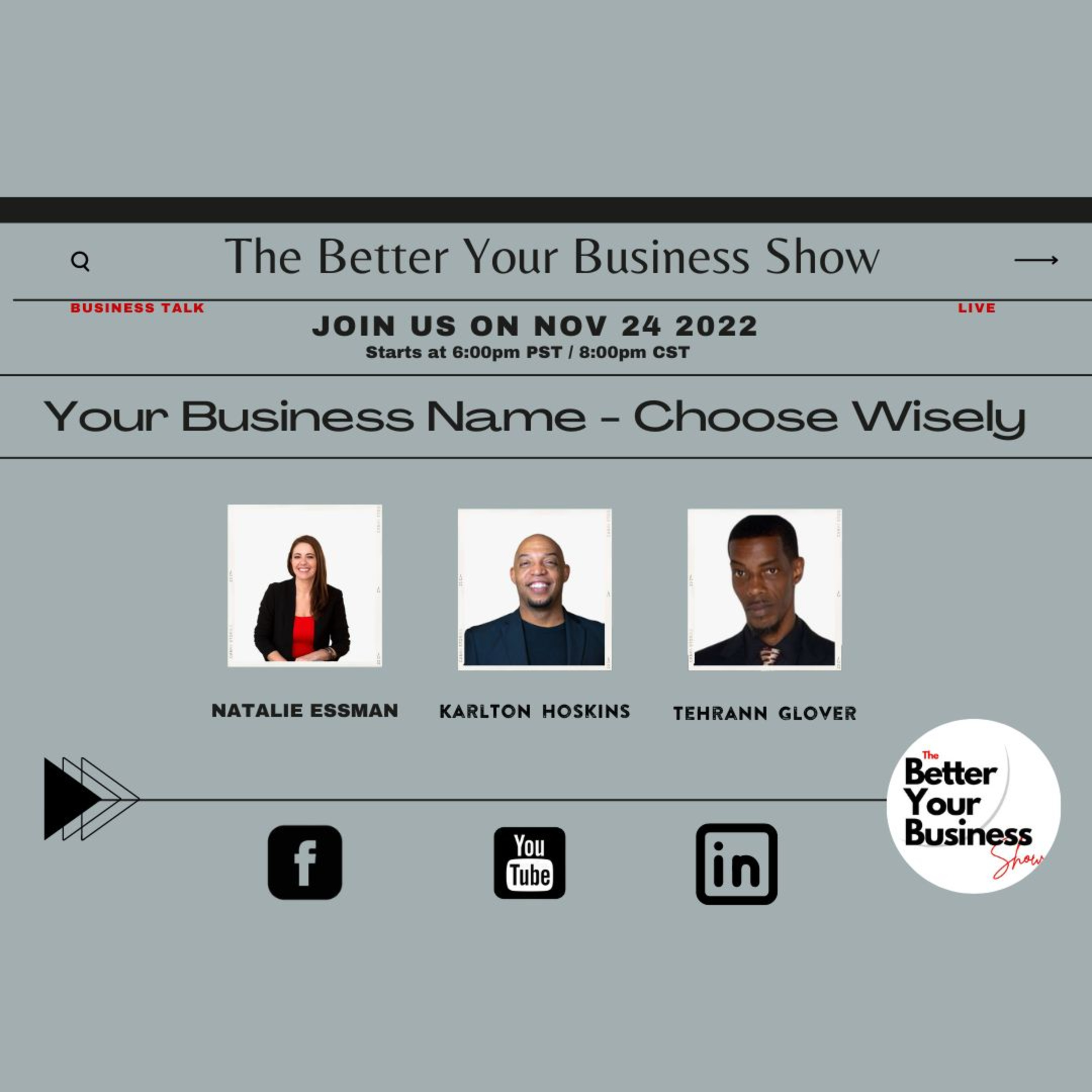 Your Business Name, Choose Wisely episode artwork