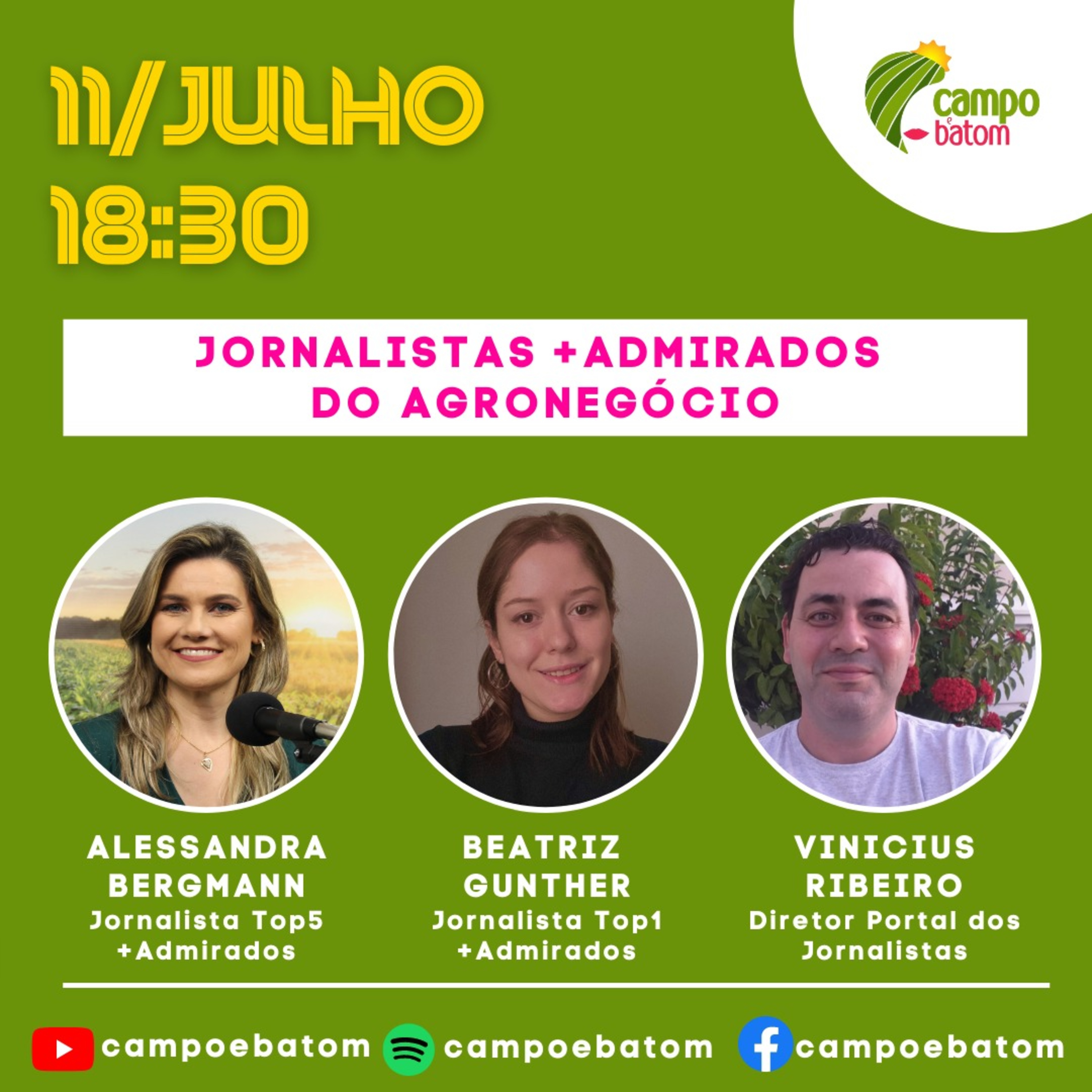 JORNALISTAS + ADMIRADOS DO AGRONEGOCIO  episode artwork