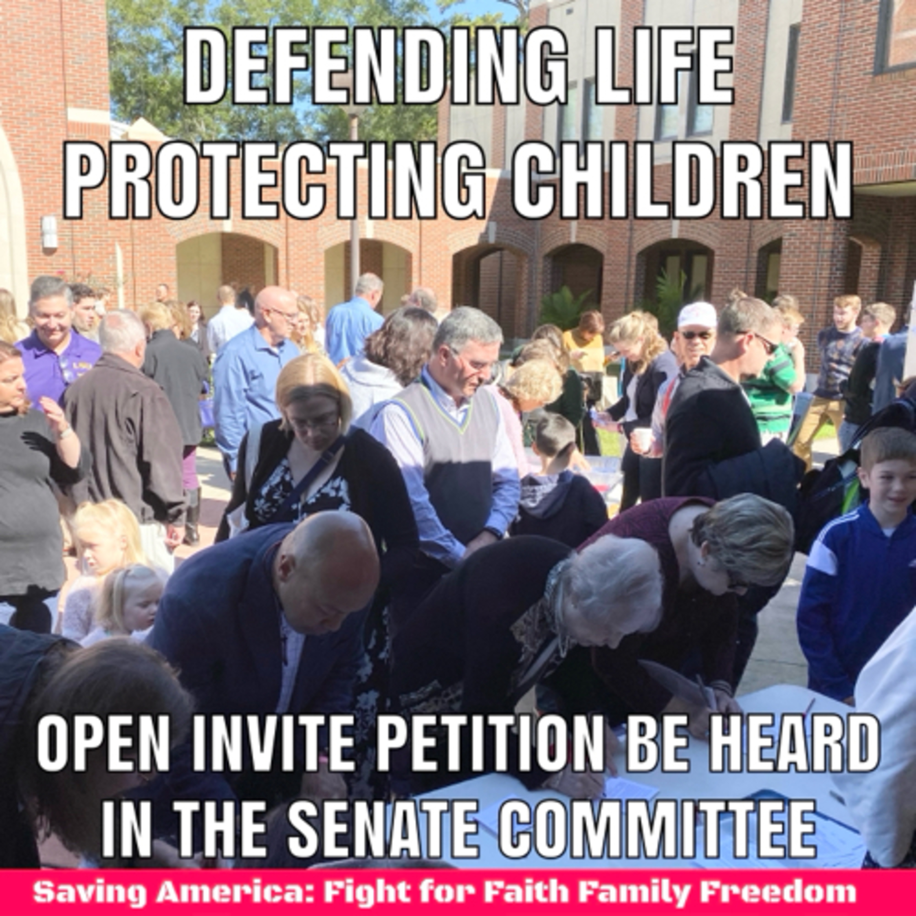 Saving America: A Fight for Faith Family Freedom