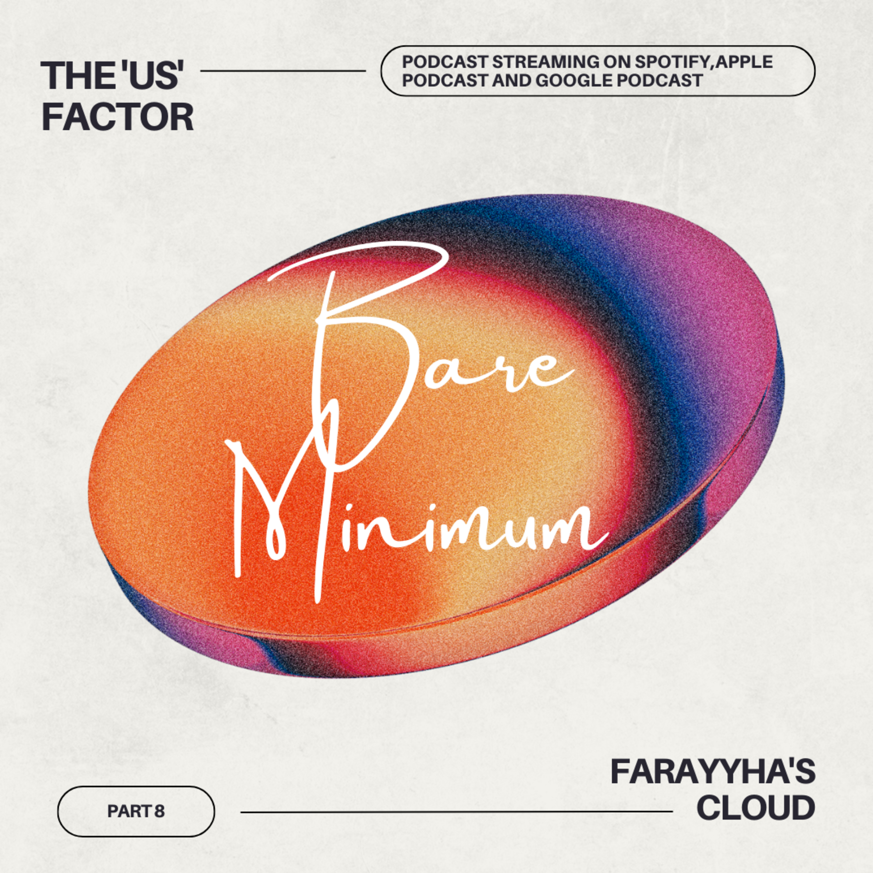Bare Minimum (The 'Us' Factor #8) episode artwork