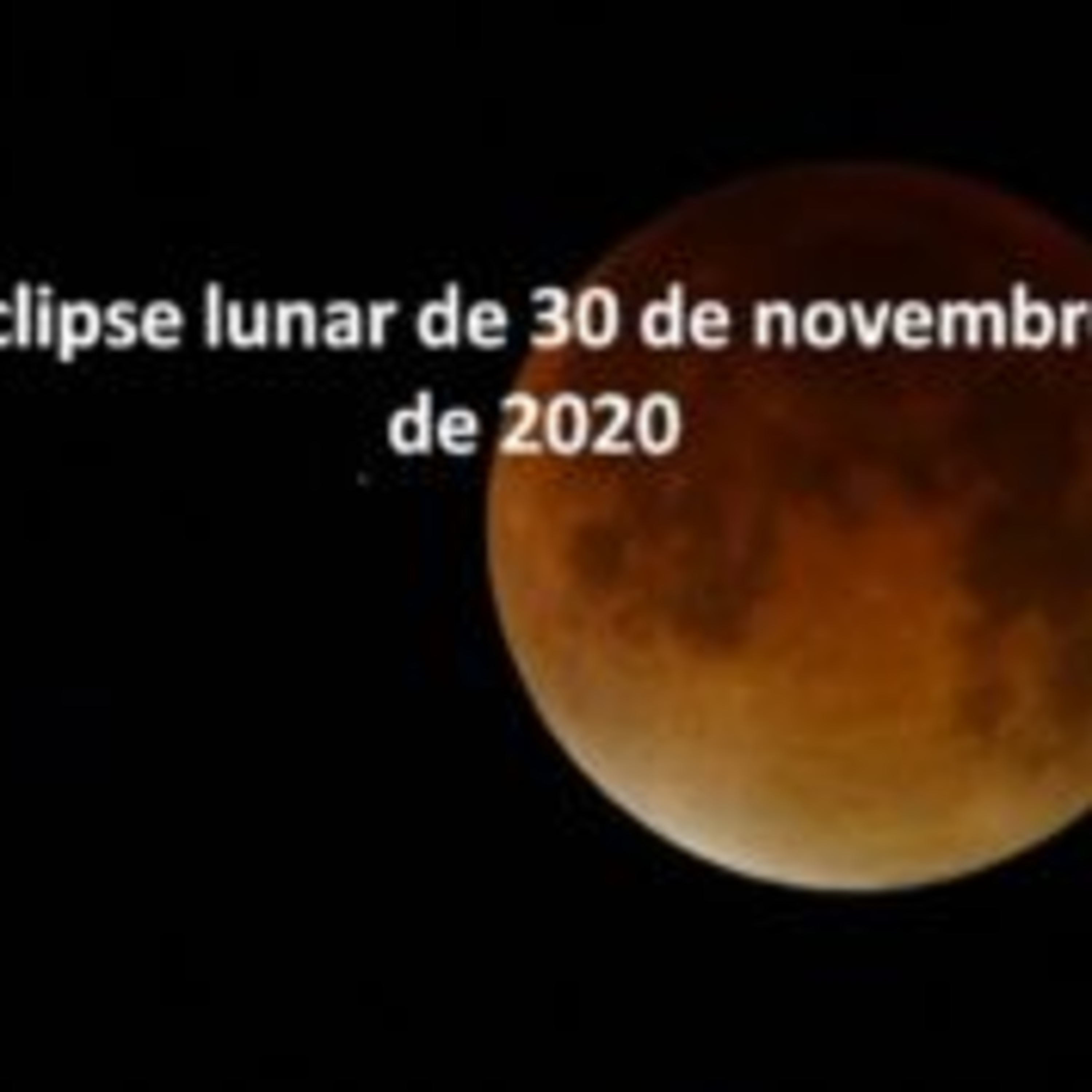 LUA CHEIA COINCIDIRÁ COM ECLIPSE LUNAR episode artwork