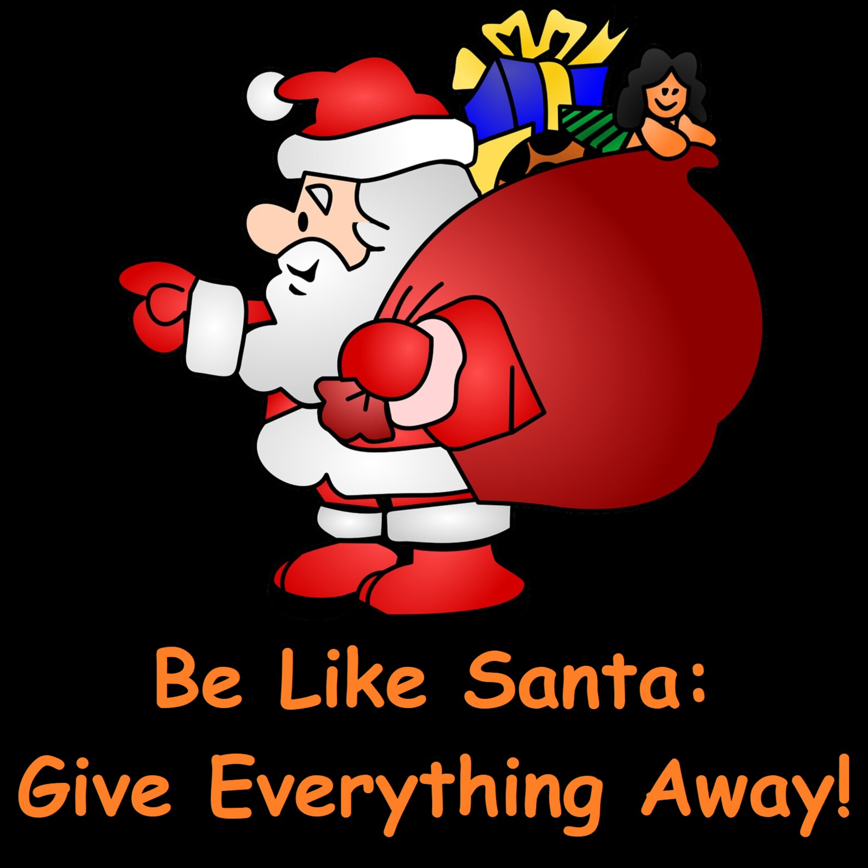Be Like Santa Claus - Give Everything Away! | Christmas | Xmas | Dhammagiri | Ajahn Dhammasiha