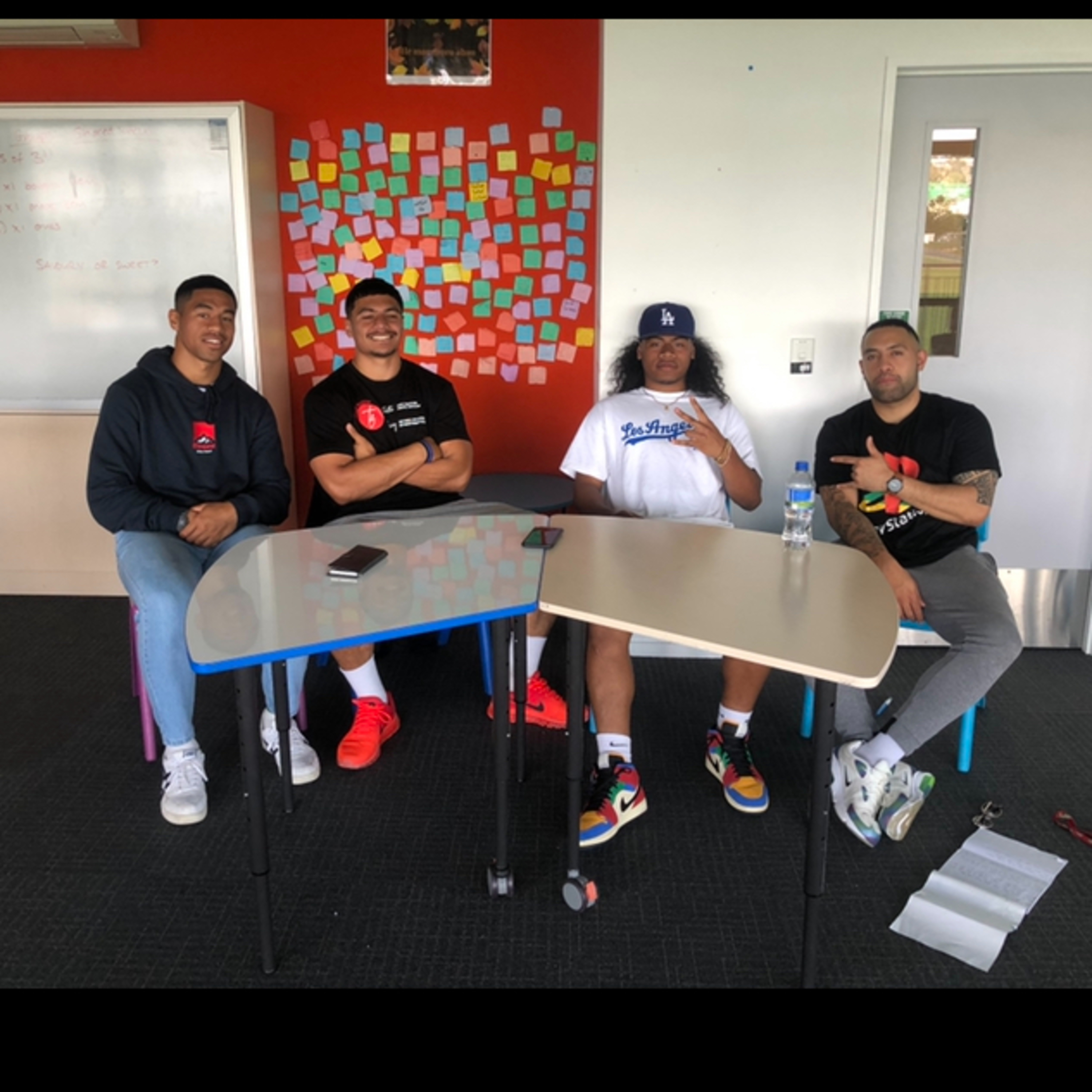 Chopping it up with Jono