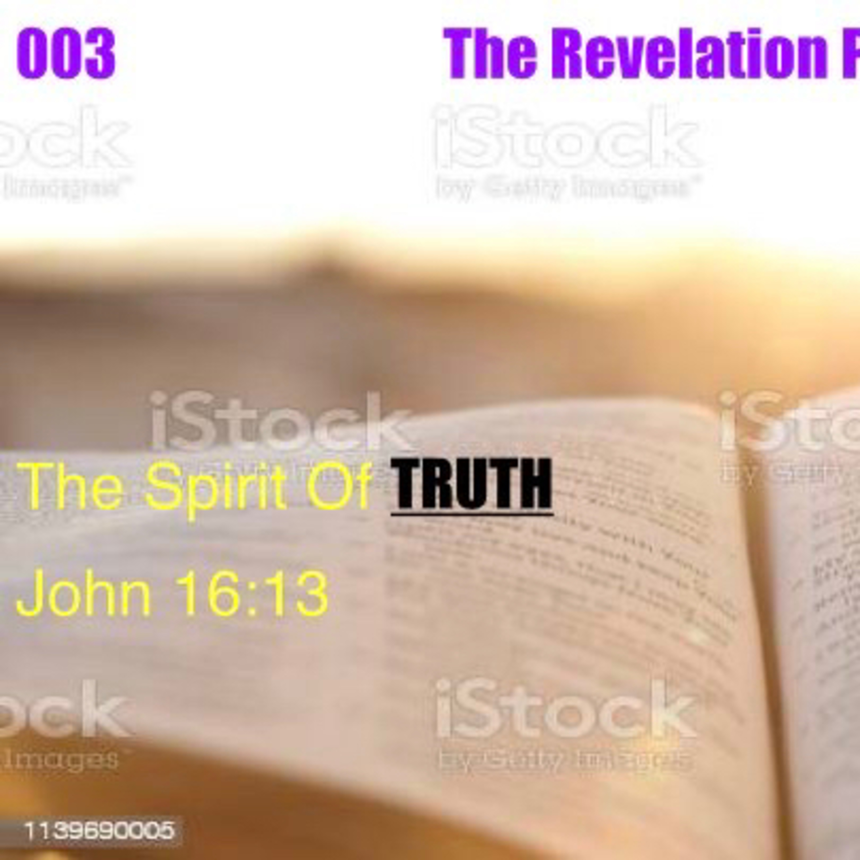 The Spirit Of Truth John 16:13 episode artwork
