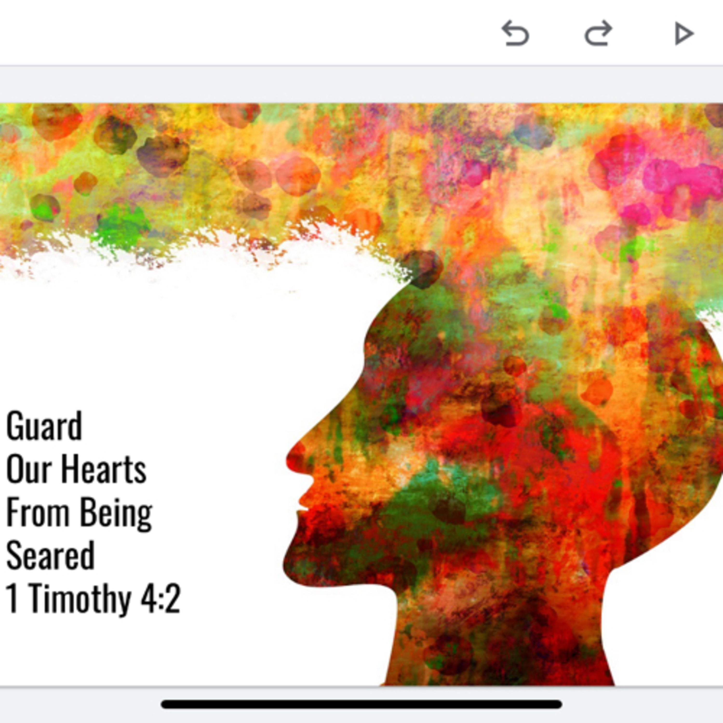 Guard Our Hearts From Being Seared. 1 Timothy 4:1-2 episode artwork