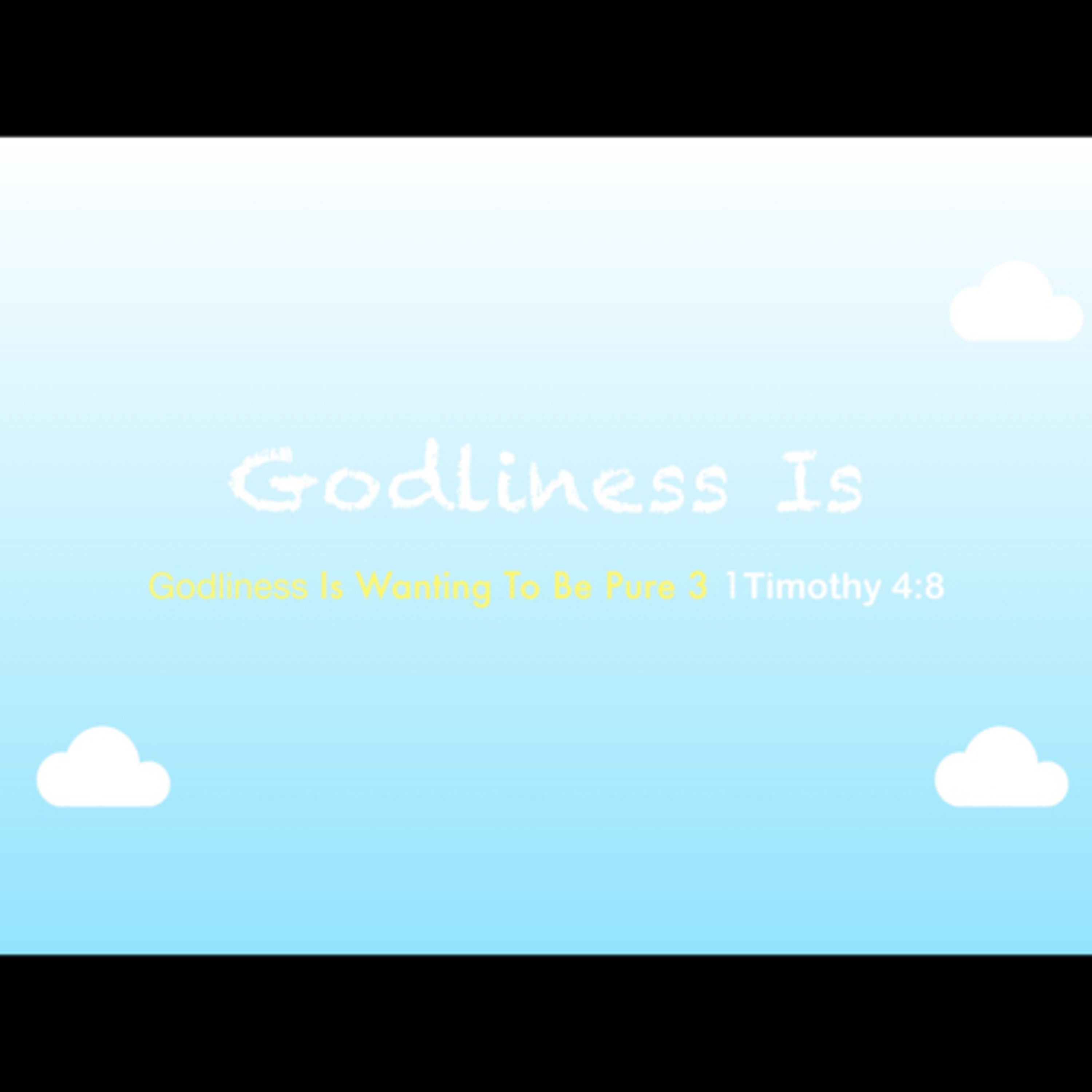 Godliness 8: Wanting To Be Pure 3 episode artwork