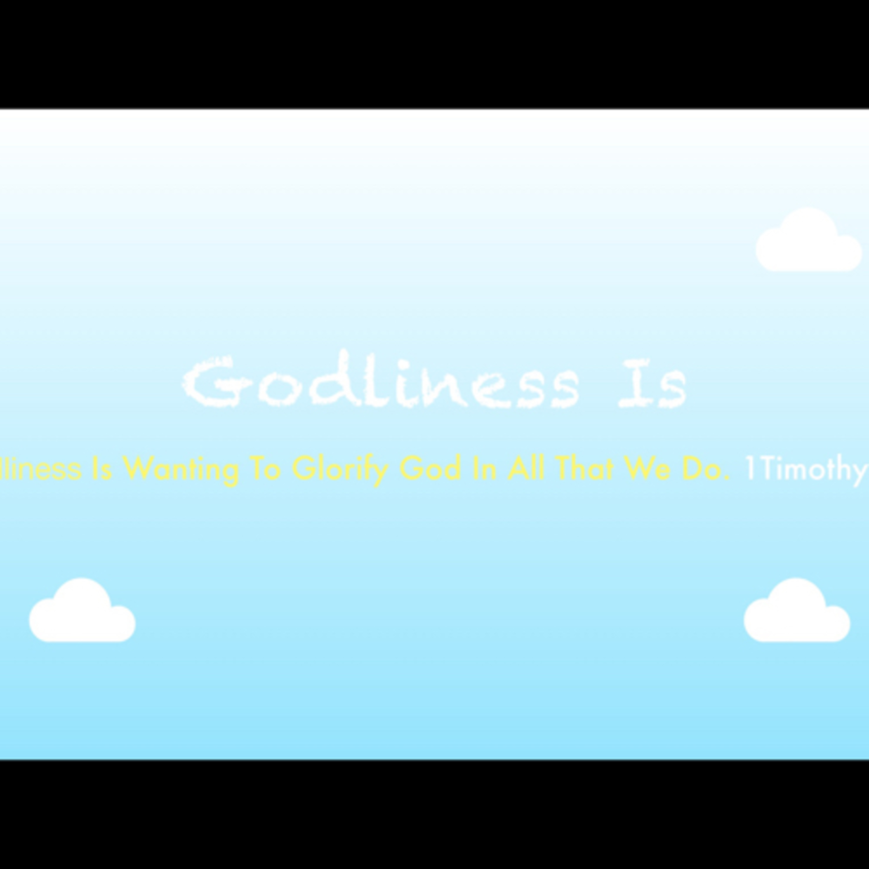 Godliness 10: Wanting To Glorify God In All That We Do episode artwork
