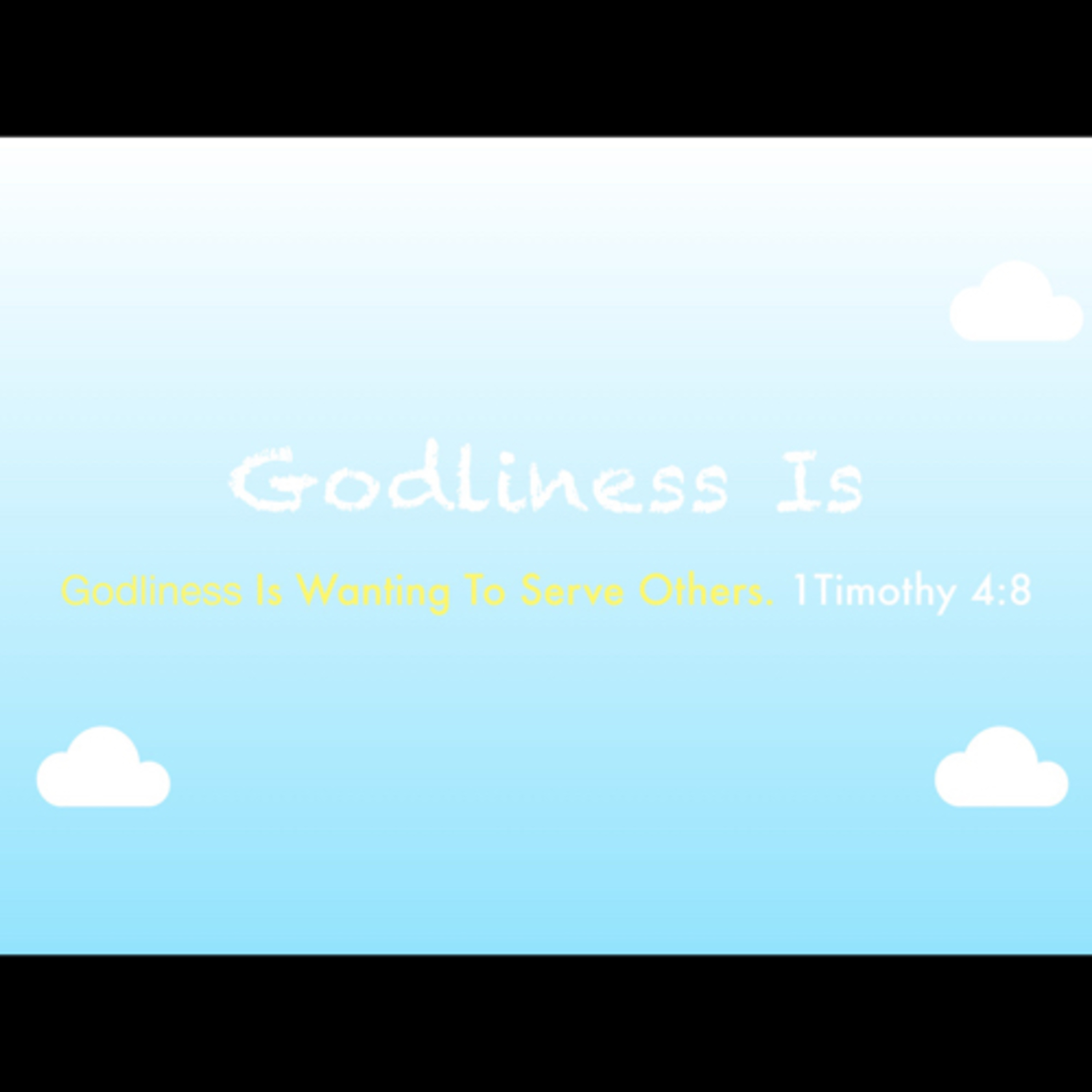 Godliness 12: Wanting To Serve Others episode artwork