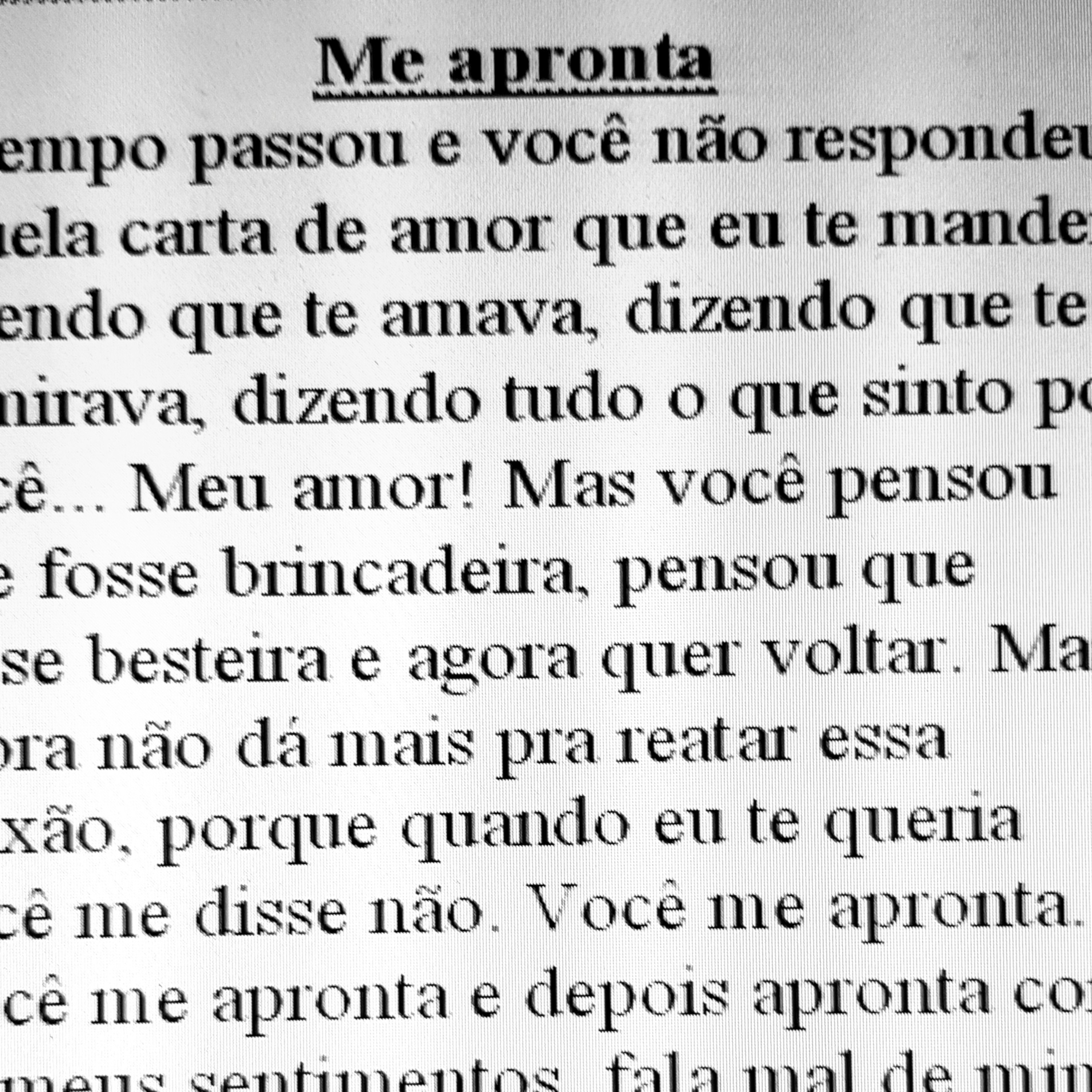 Os textos guardados na gaveta 1 - Você me apronta episode artwork
