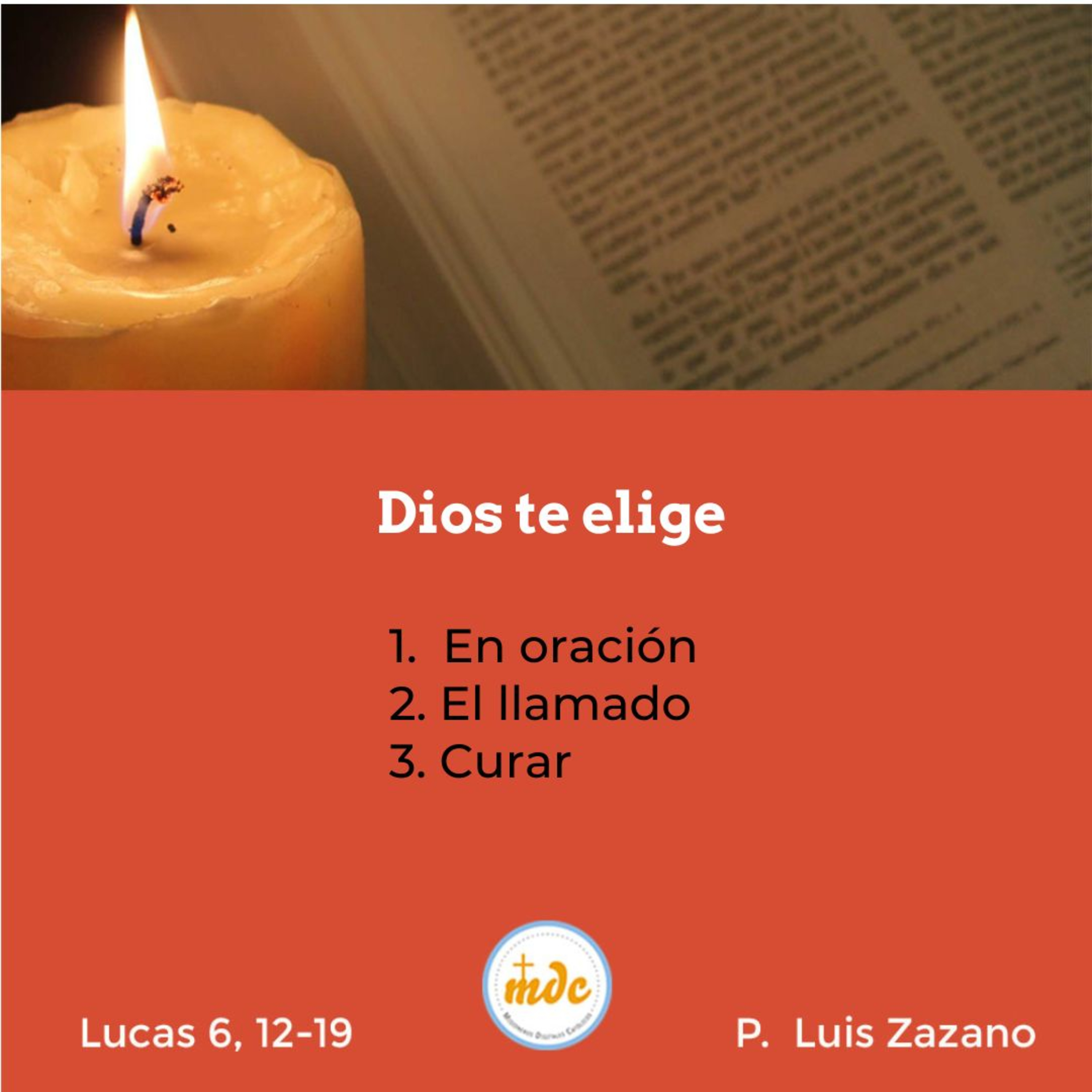 Reflexión diaria del Evangelio por el P. Luis Zazano
